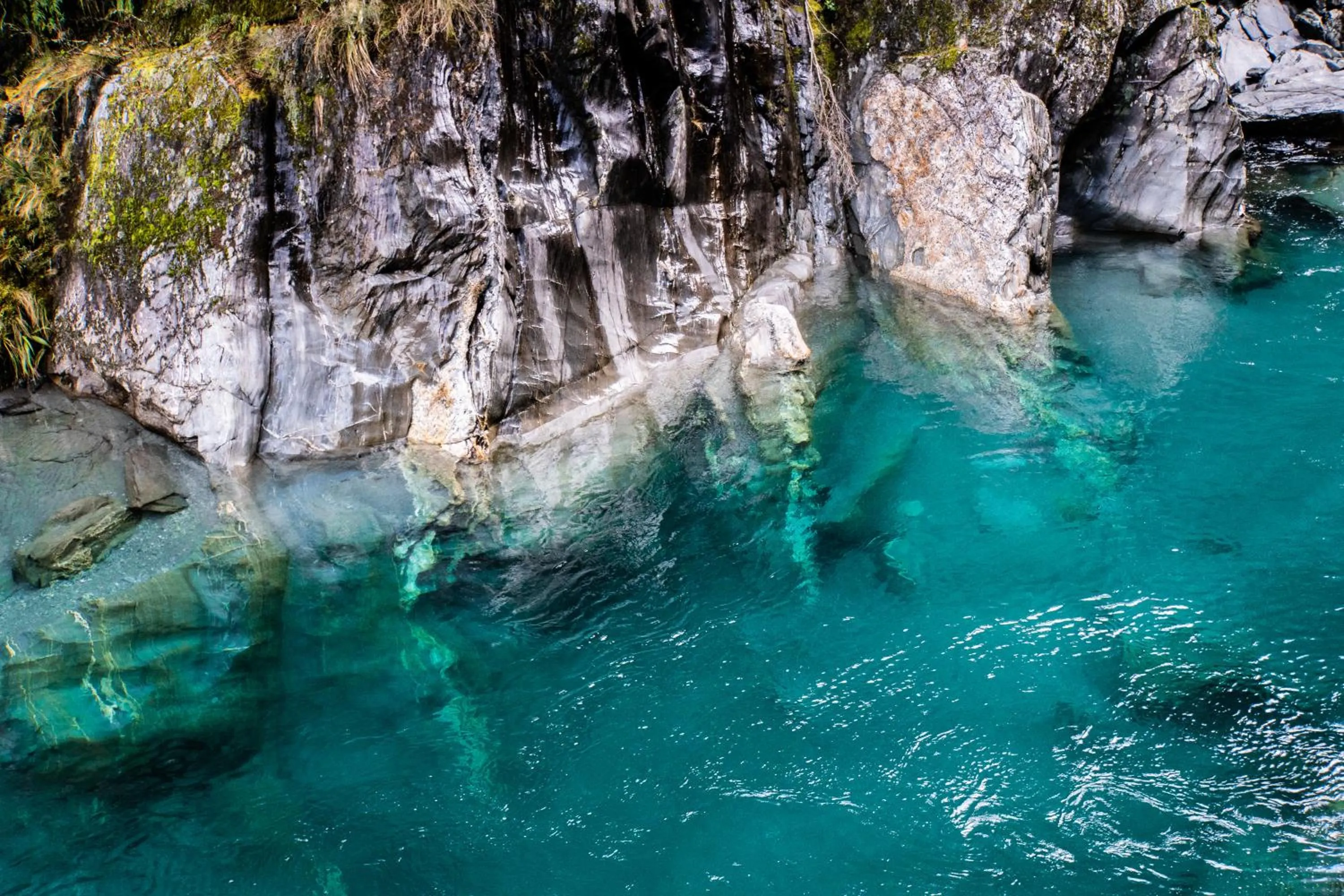 Natural landscape in Wonderland Makarora Lodge