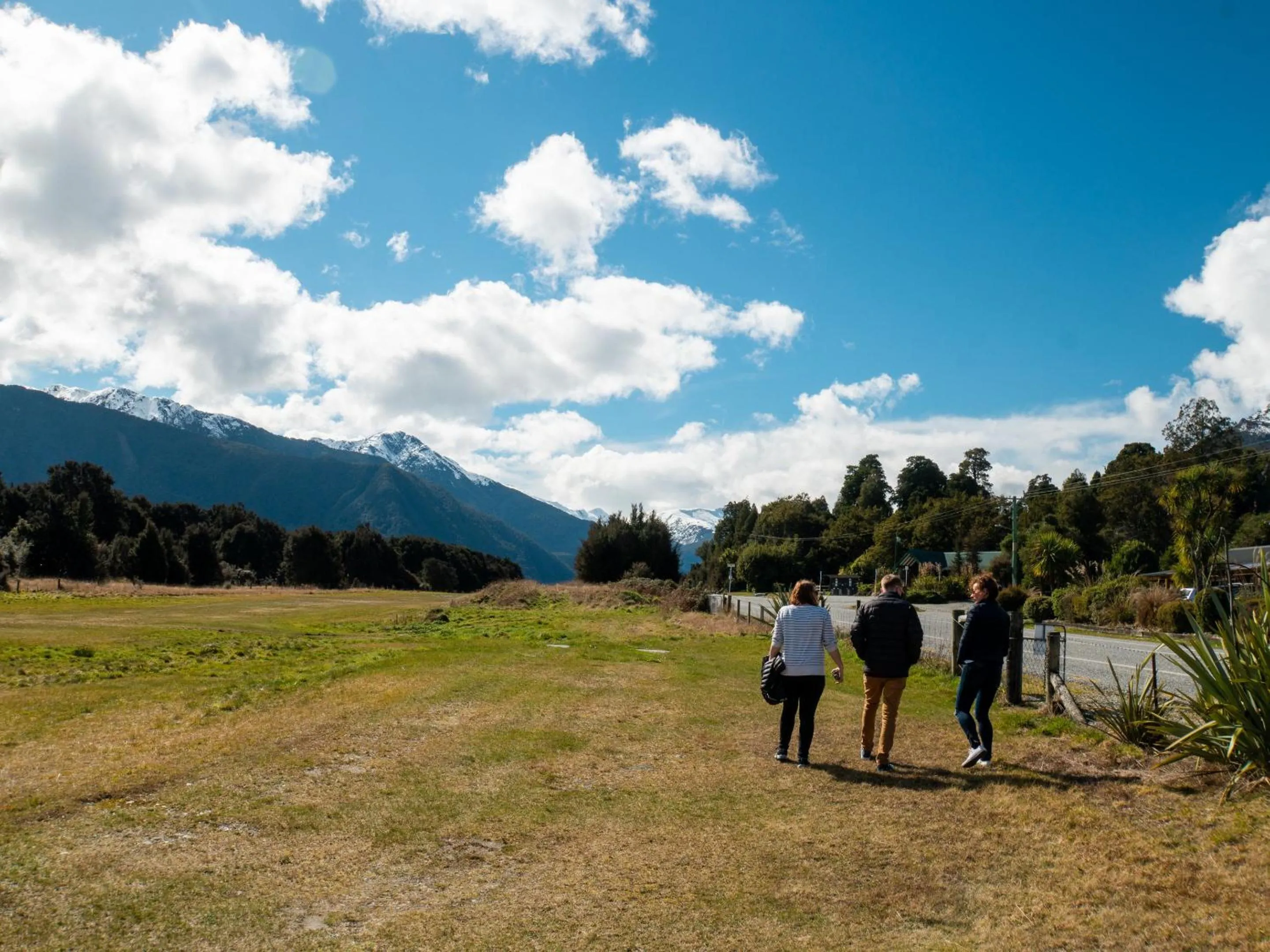 Natural landscape in Wonderland Makarora Lodge