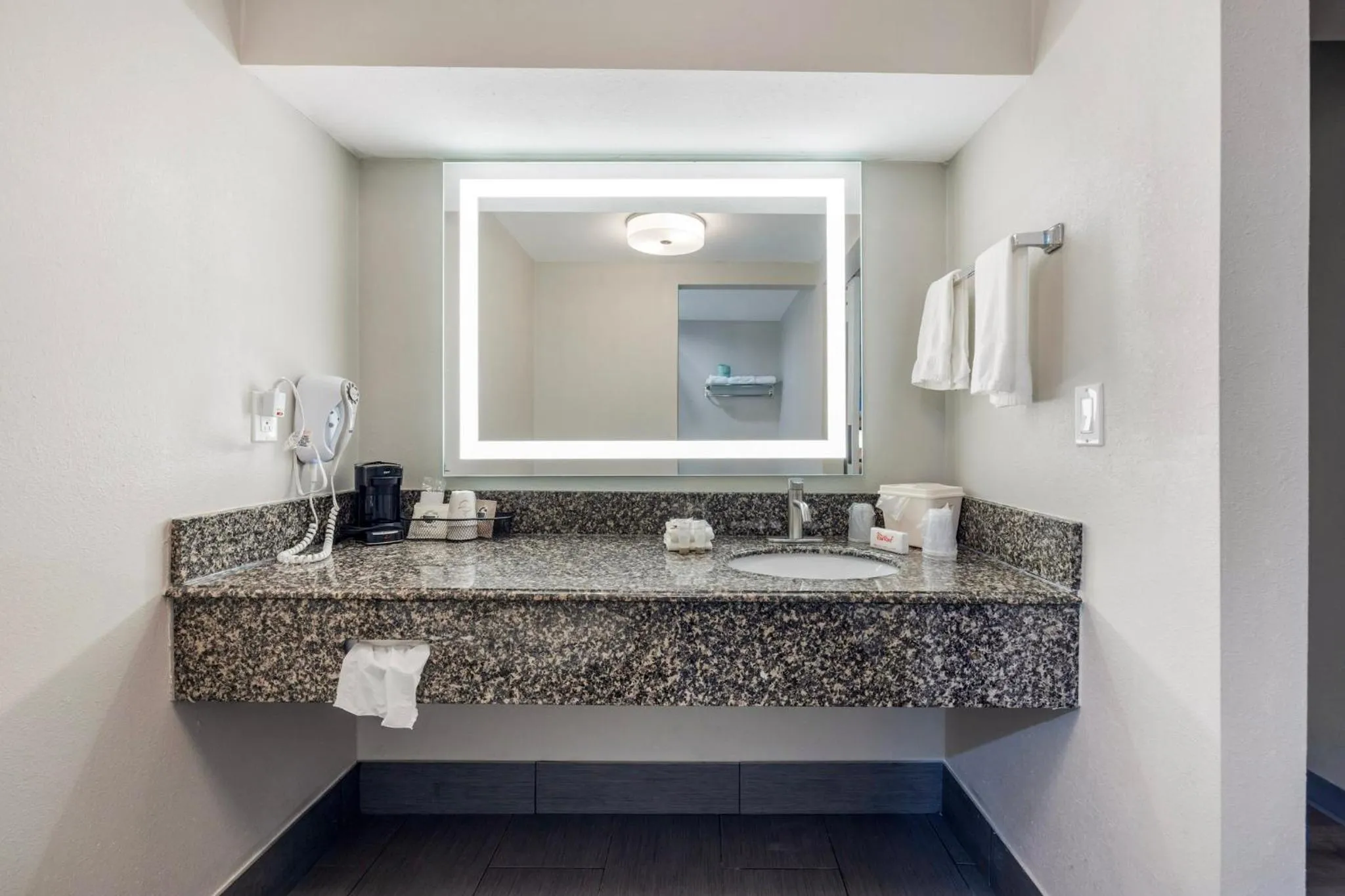 Bathroom in Days Inn by Wyndham Franklin Nashville