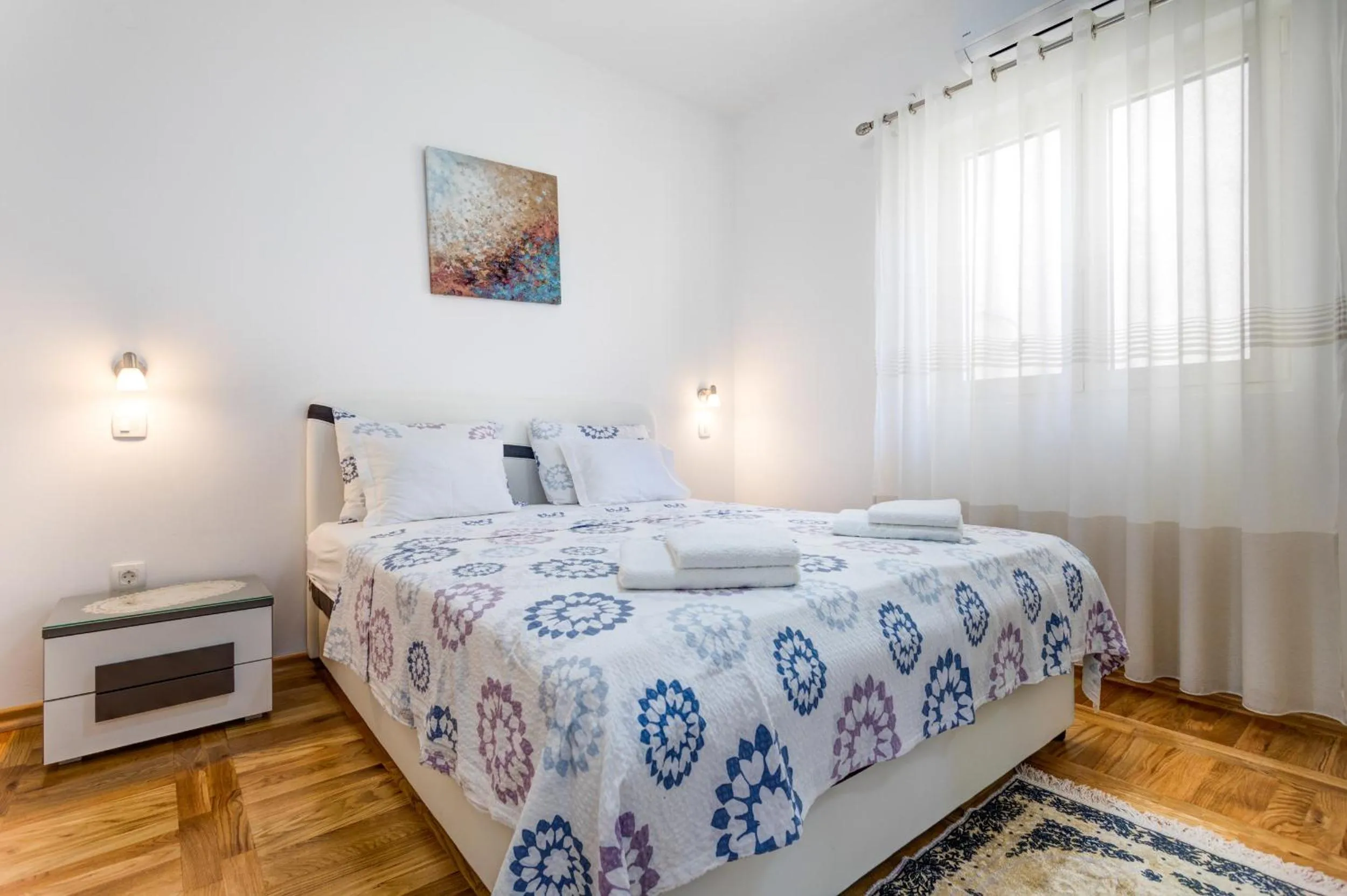 Bed in Belveder Apartments