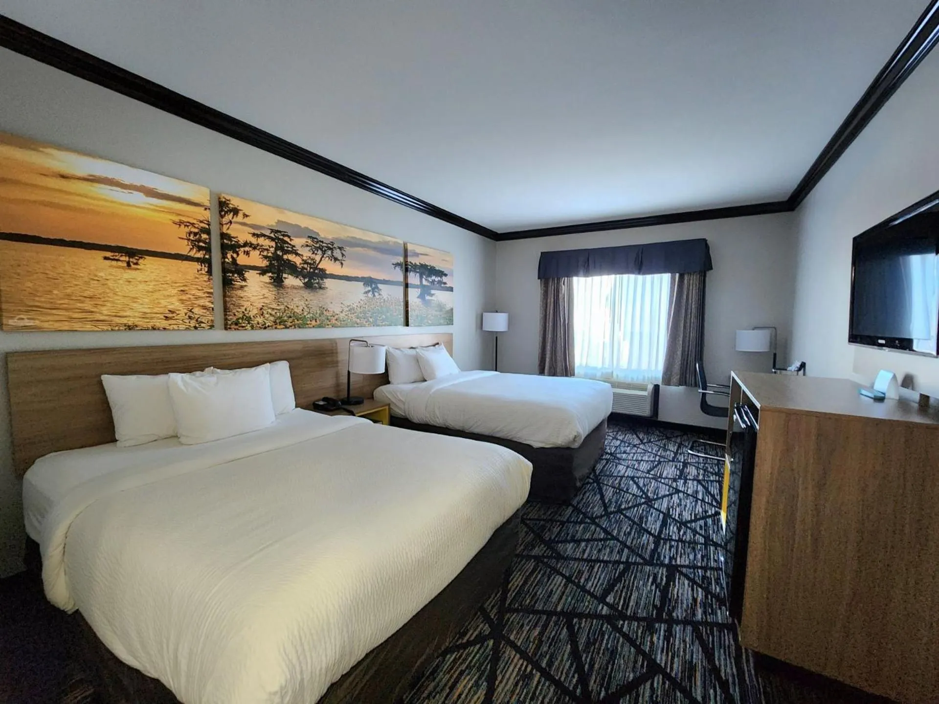 Bedroom, Bed in Days Inn by Wyndham Baton Rouge I-10