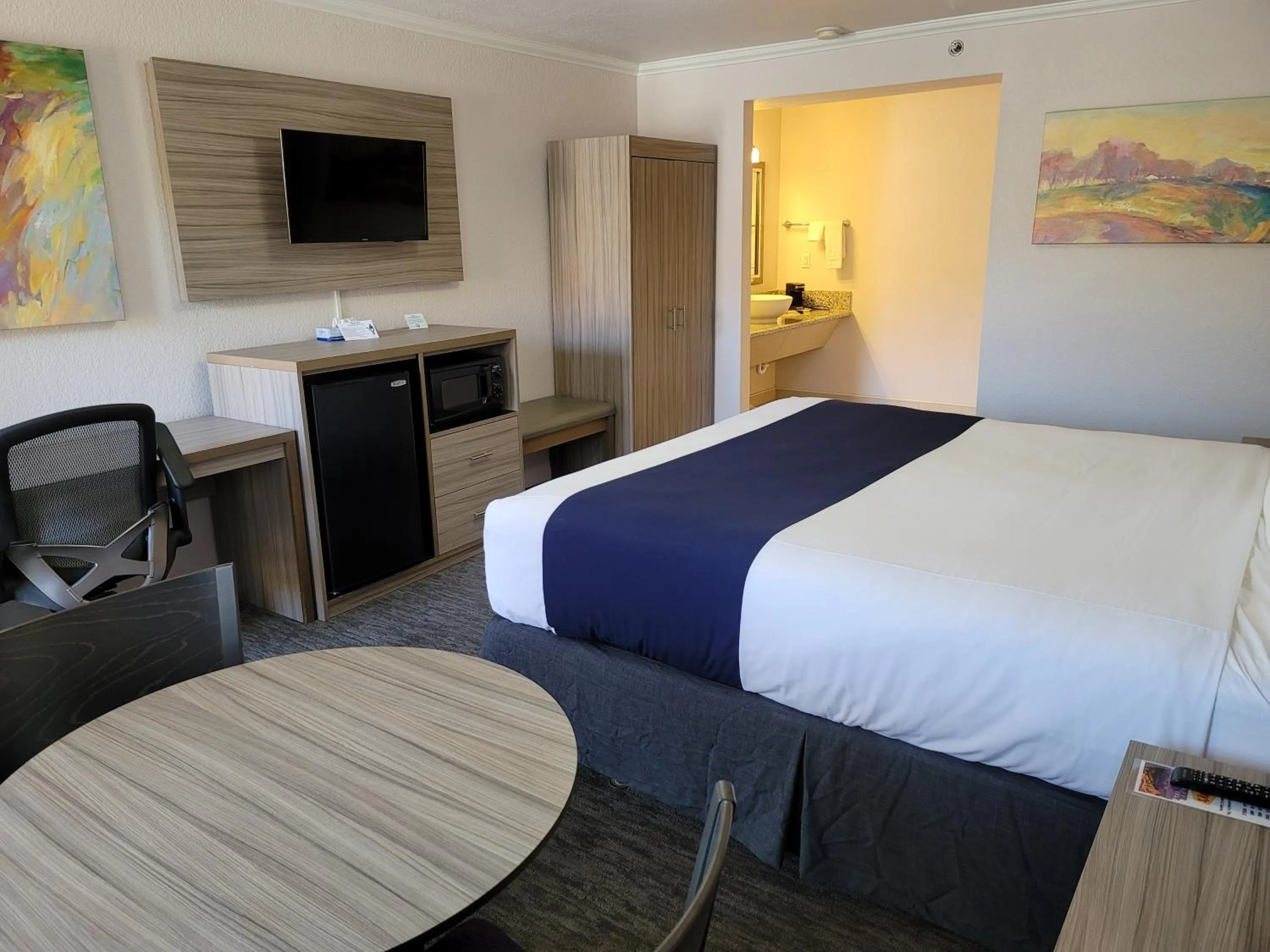 Bed in Death Valley Inn