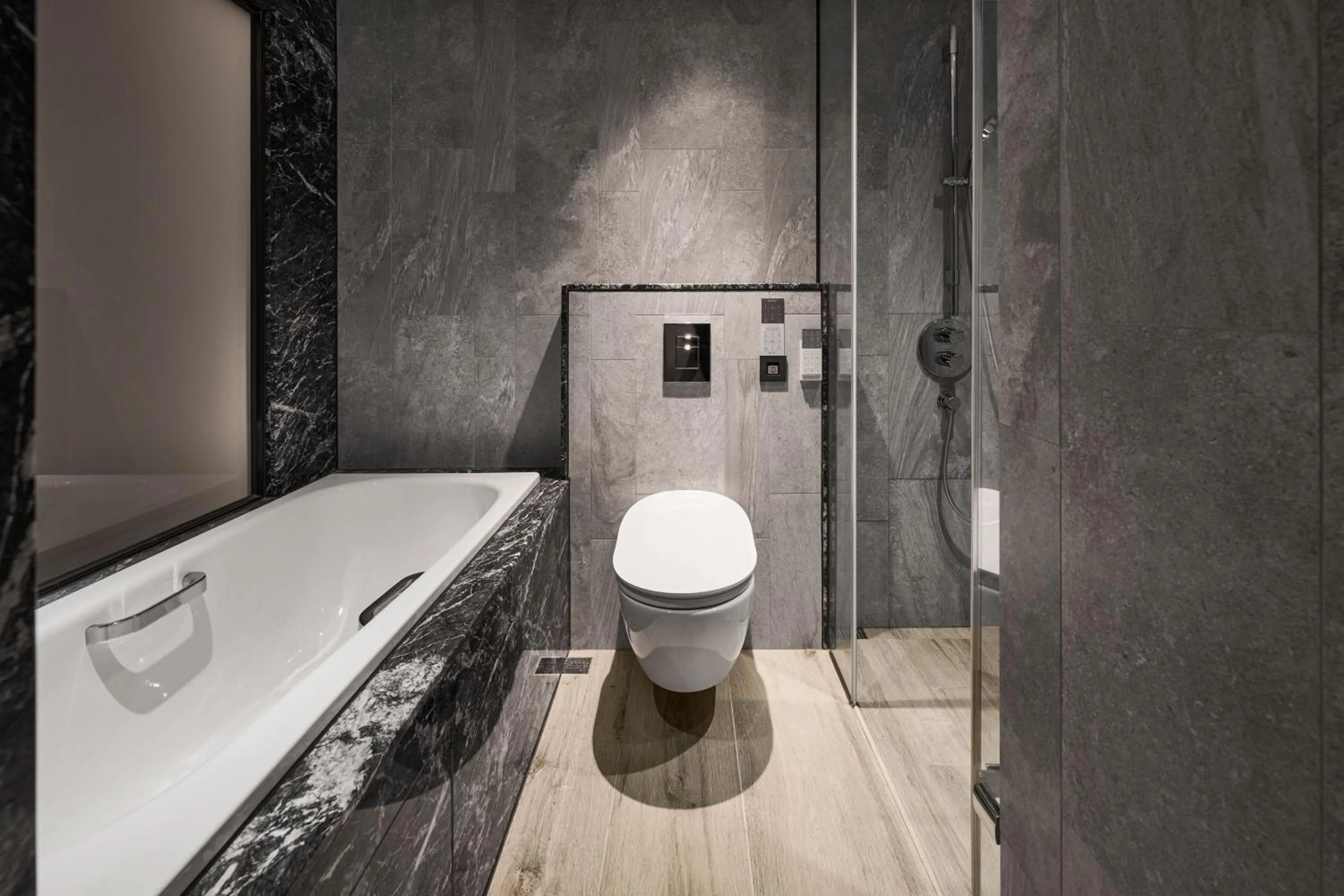Bathroom in Suz & Catorze Taipei, a Tribute Portfolio Hotel