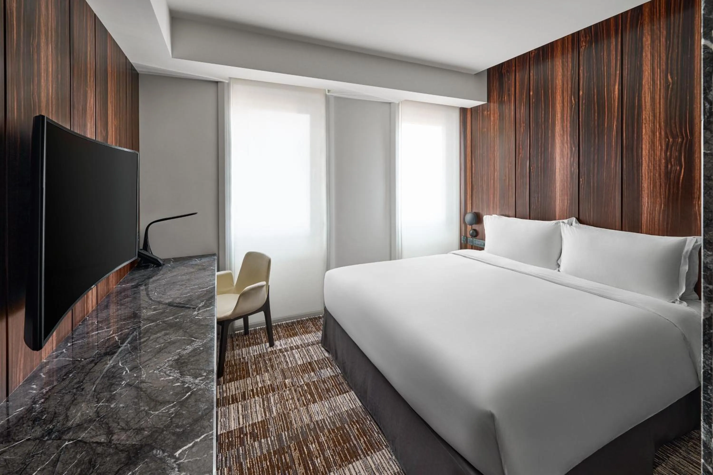 Photo of the whole room, Bed in Suz & Catorze Taipei, a Tribute Portfolio Hotel