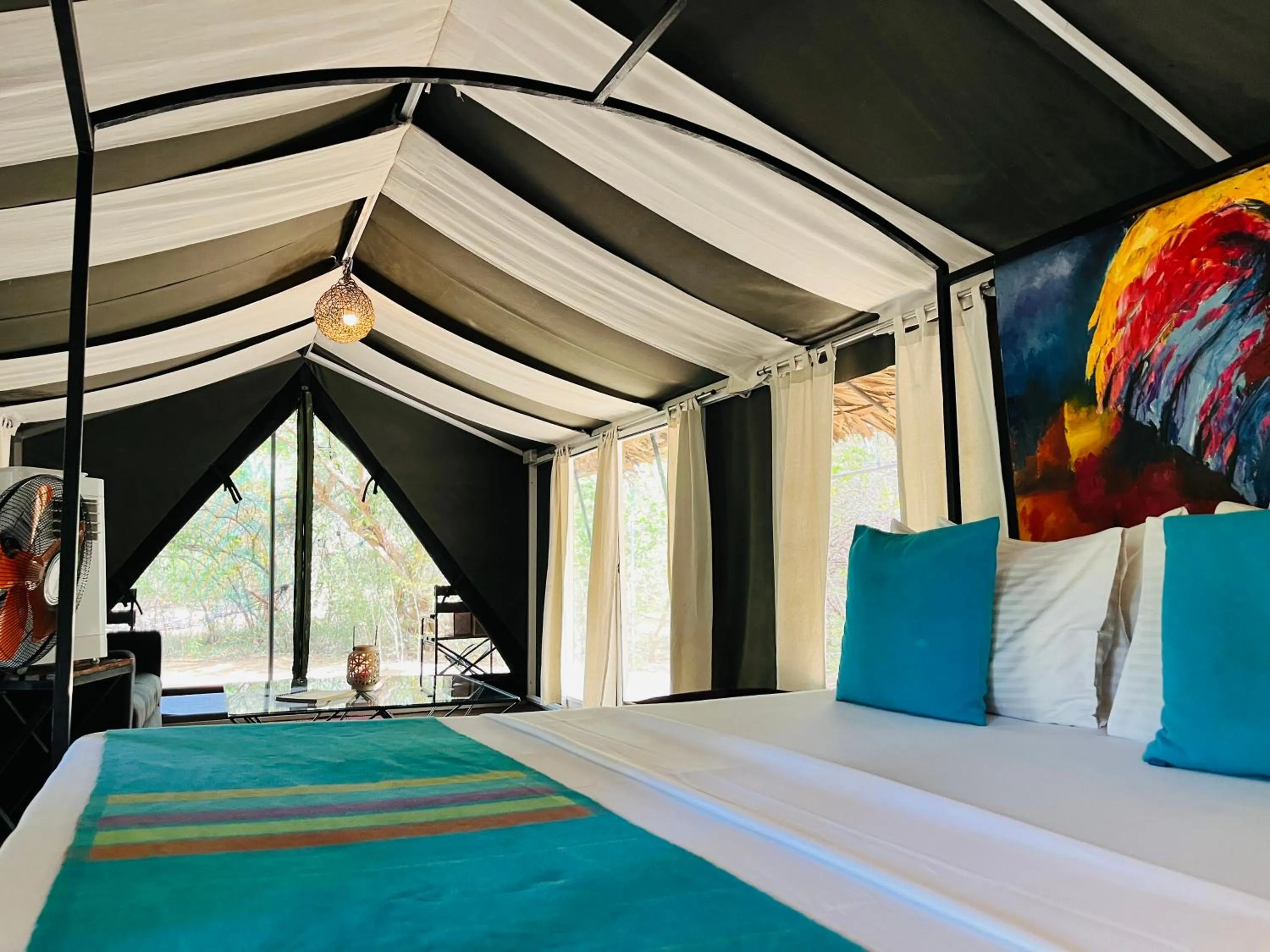 Bedroom, Bed in Mahoora - Yala by Eco Team