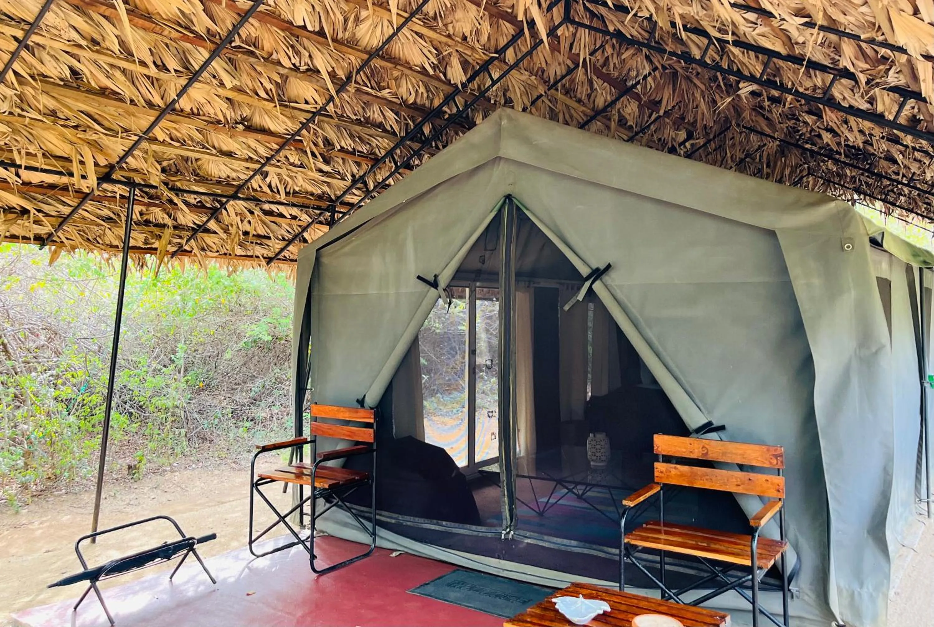 Patio in Mahoora - Yala by Eco Team