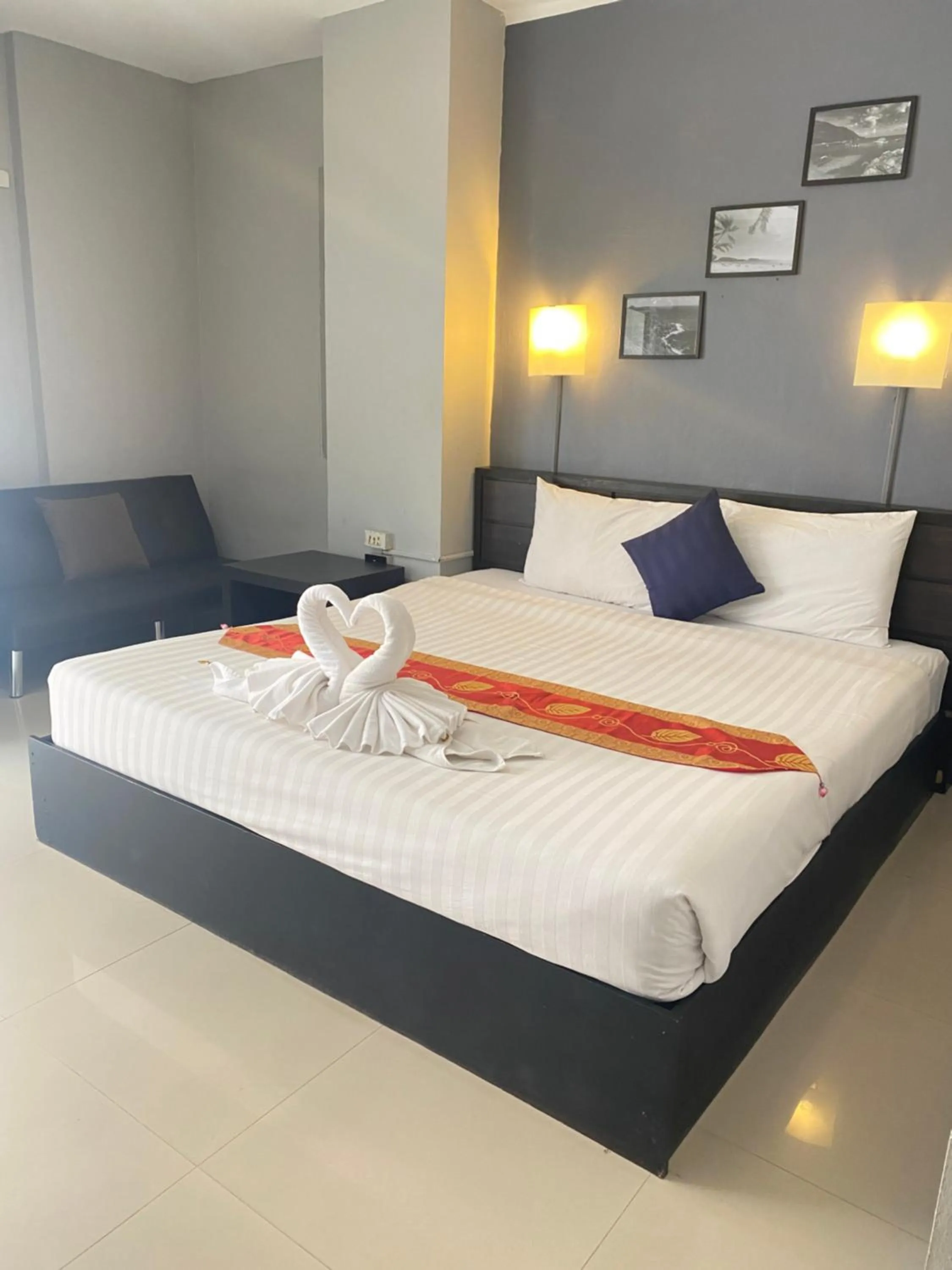 Bed in Holiday Home Patong