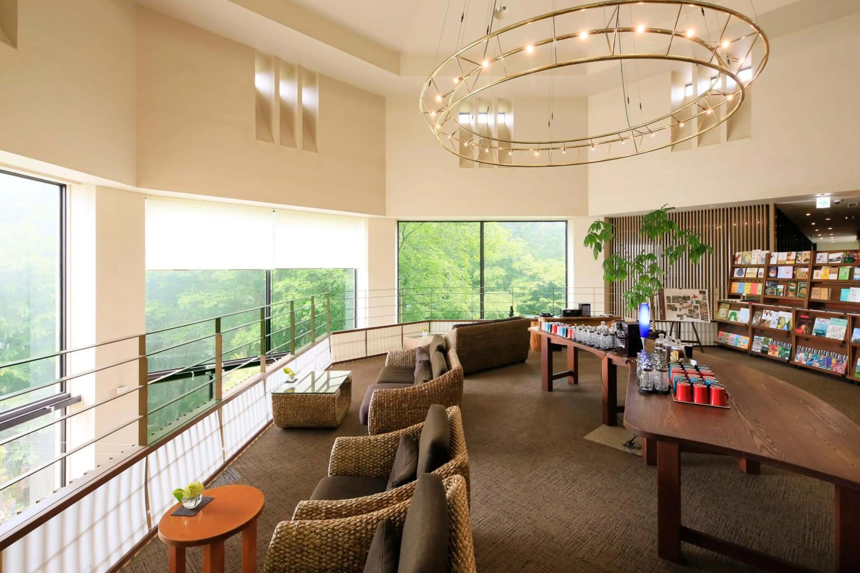 Communal lounge/ TV room in Hotel Shikisai