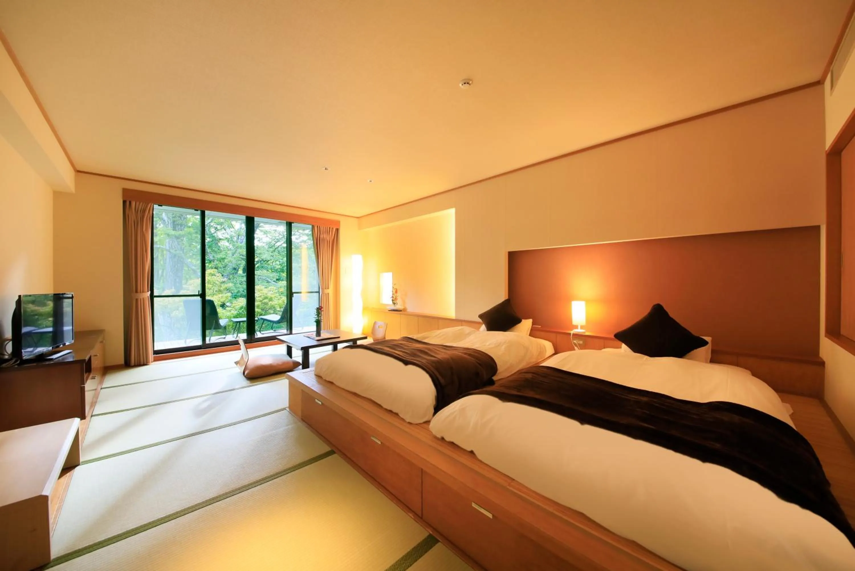 Photo of the whole room, Bed in Hotel Shikisai