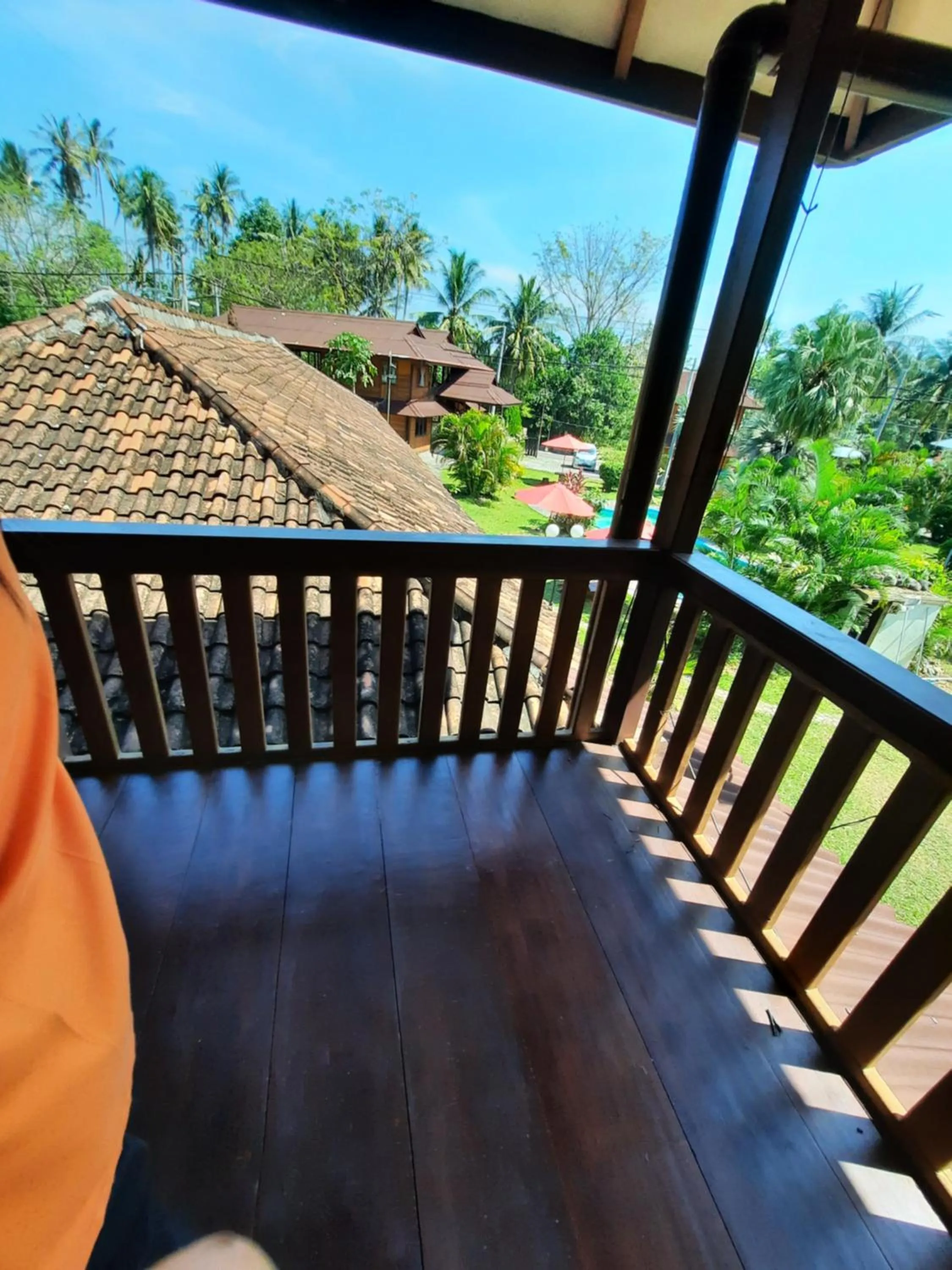 Balcony/Terrace in HOTEL BESAR BULAN BARU - Senggigi