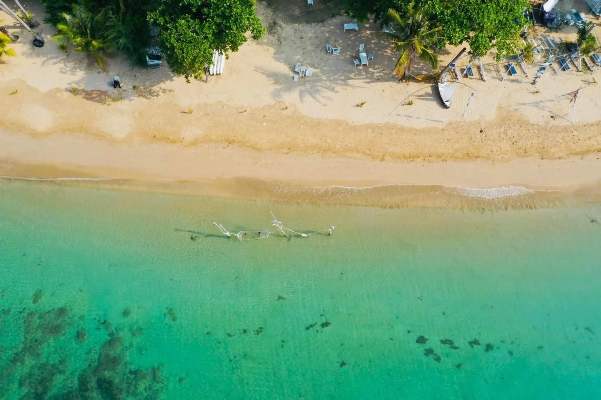 Bird's eye view in Baan Koh Mak
