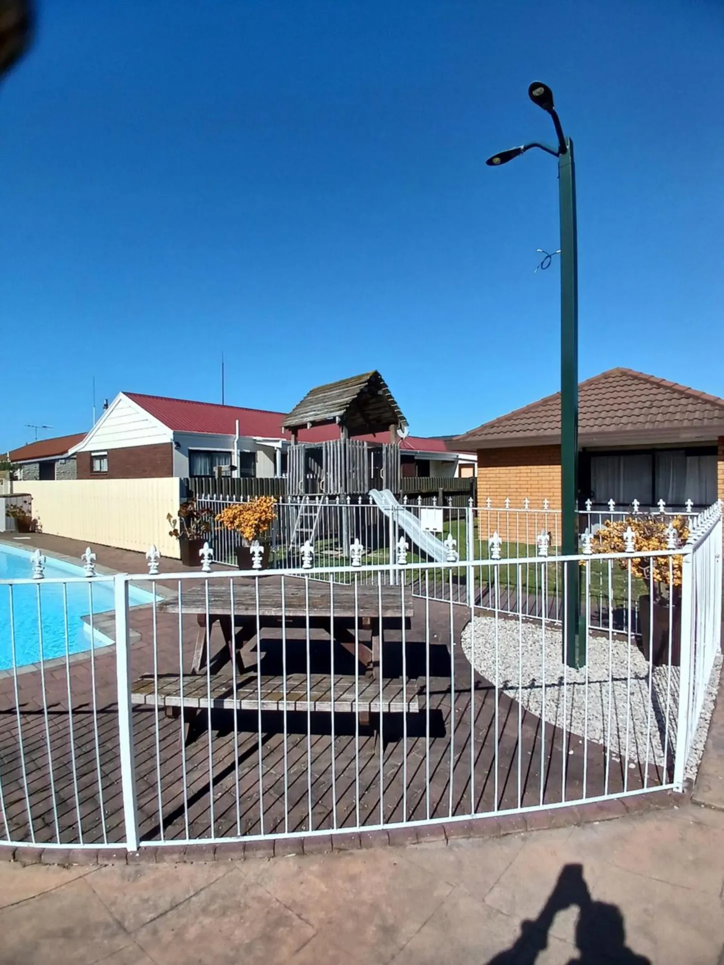 Swimming pool in Palm City Motor Inn