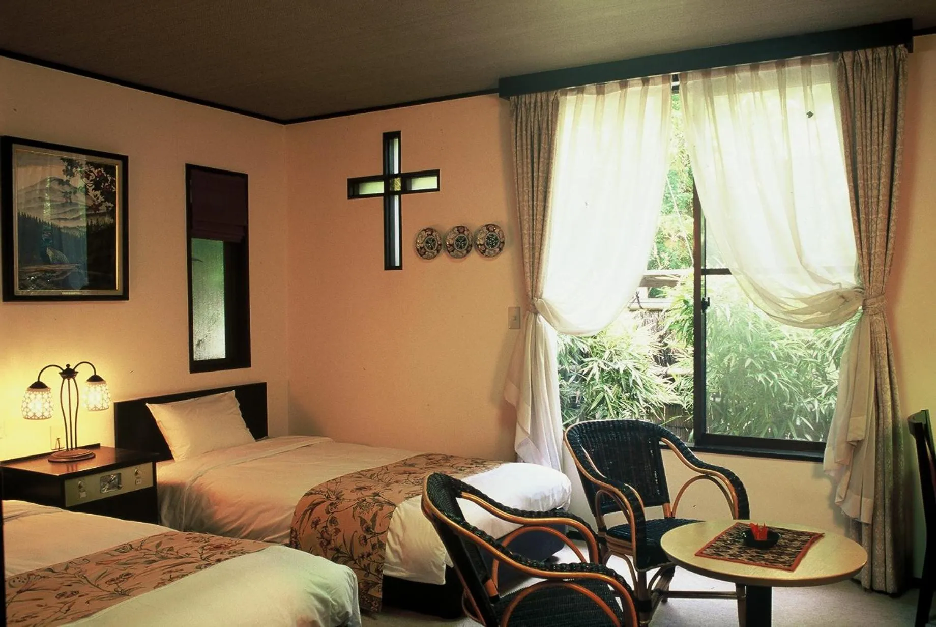 Bedroom, Bed in Hanafubuki