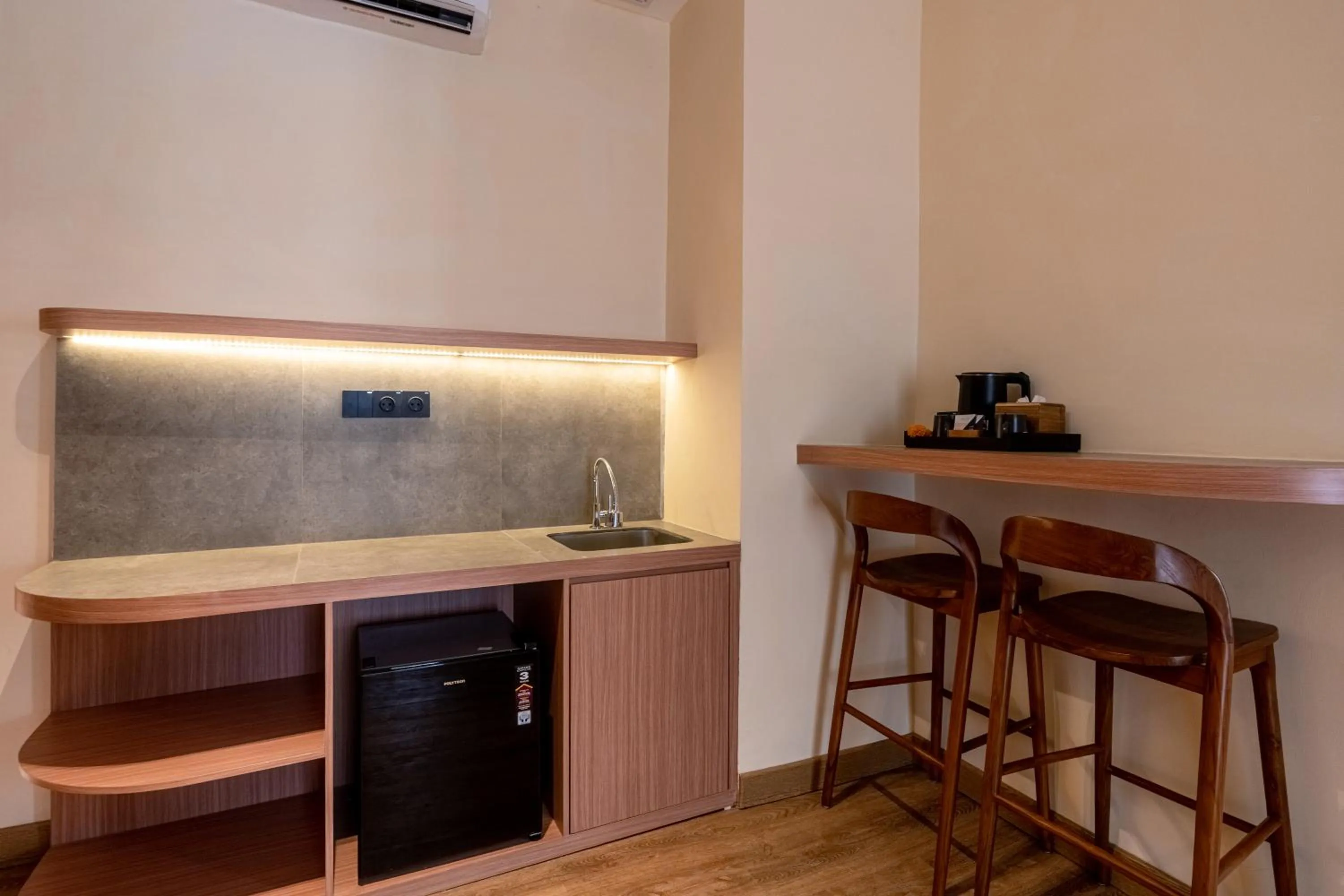 Kitchen or kitchenette in The Rivavi Legian