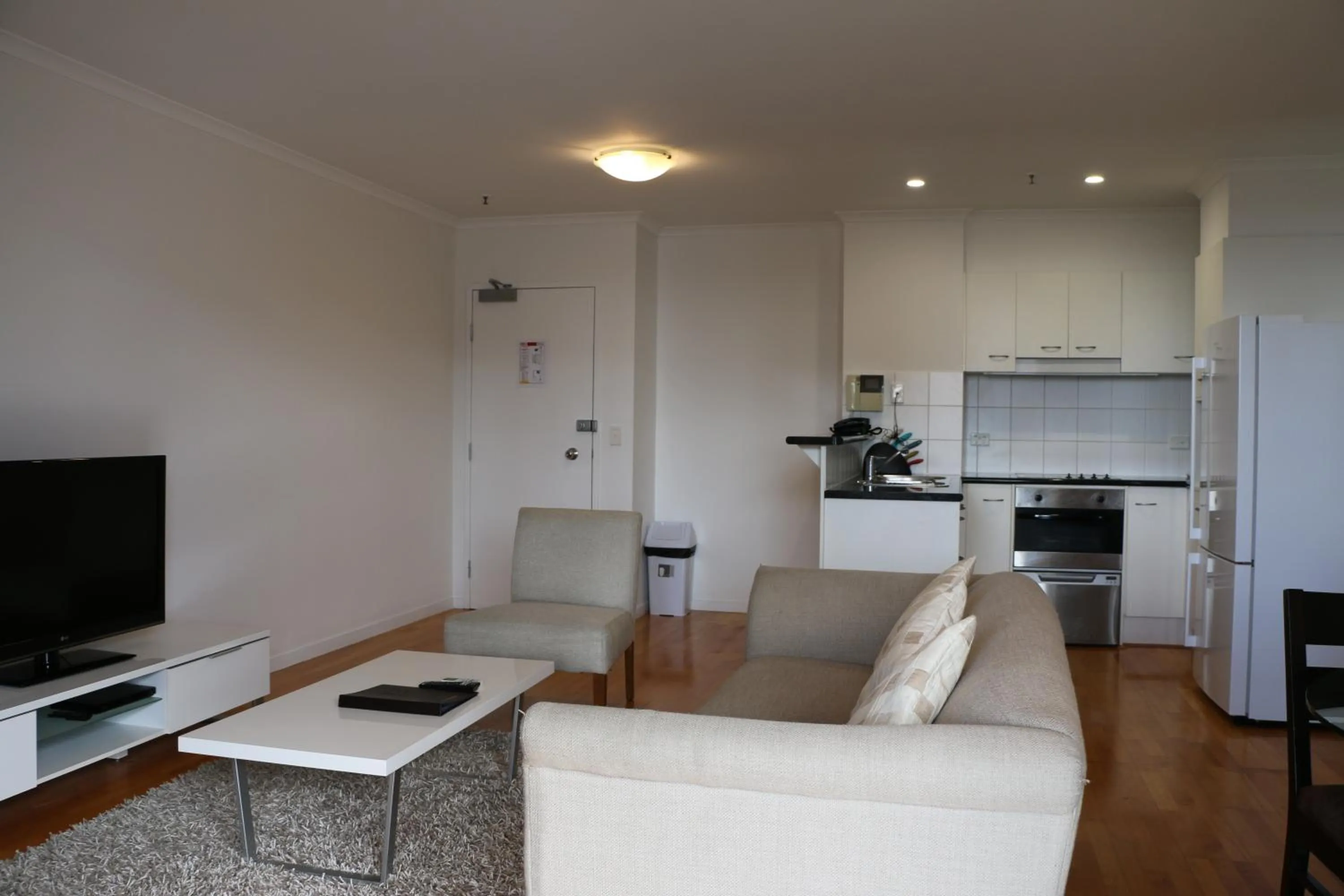 Living room in Frisco Apartments