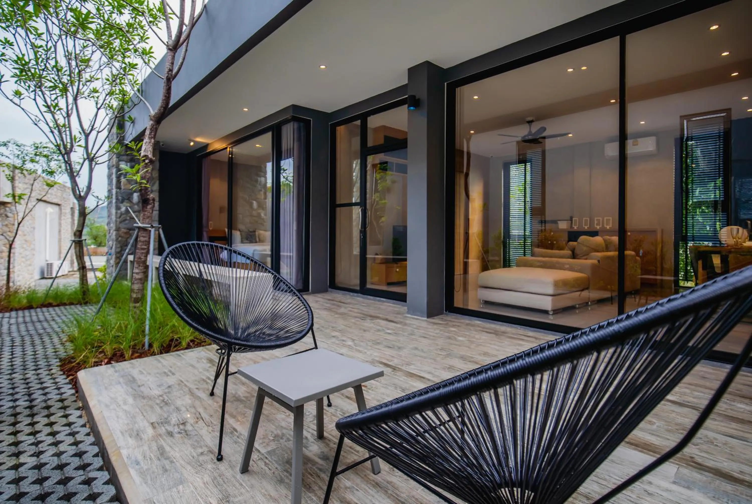 Balcony/Terrace in The Woods Natural Park Resort Phuket