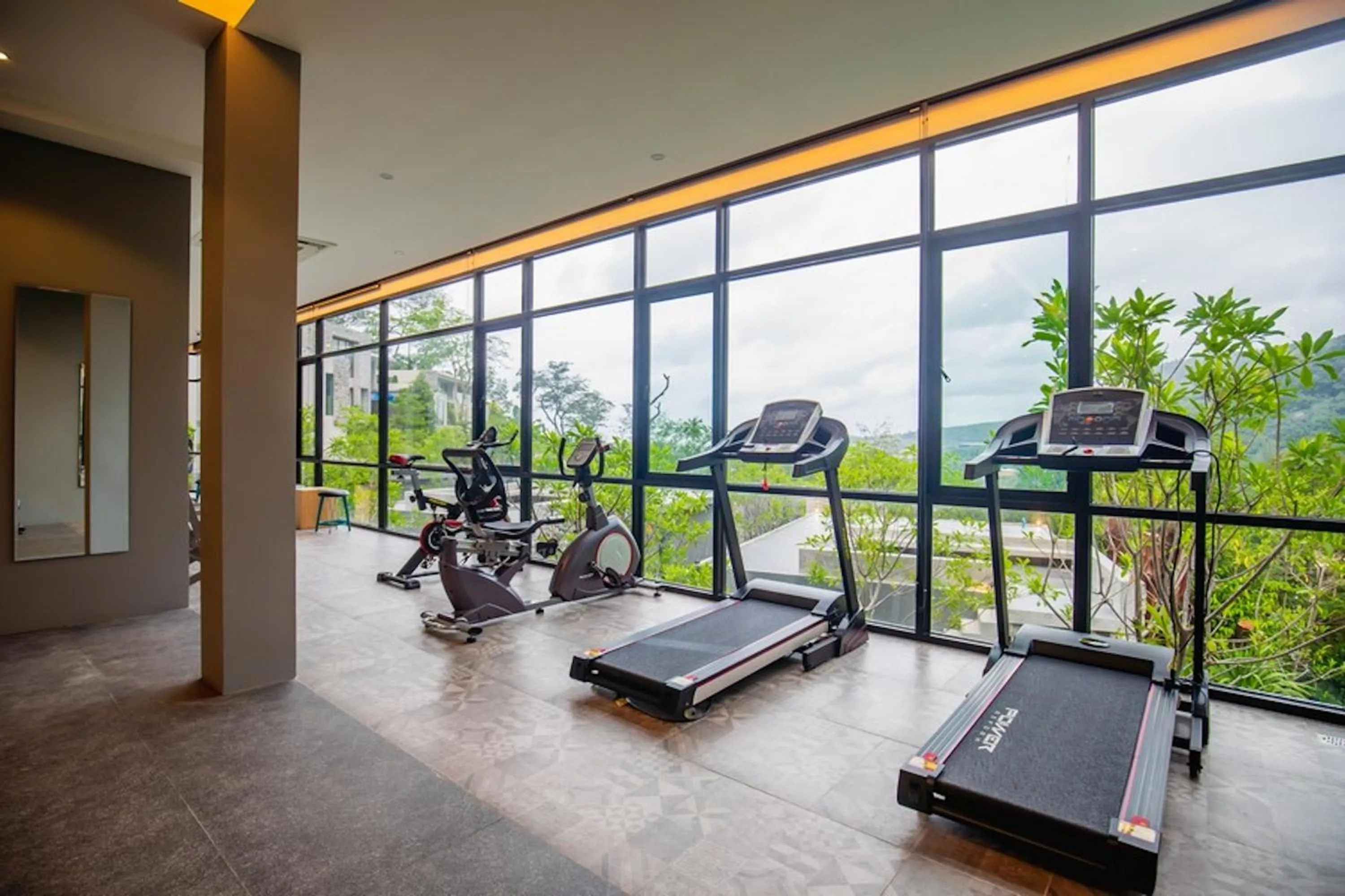 Fitness centre/facilities in The Woods Natural Park Resort Phuket