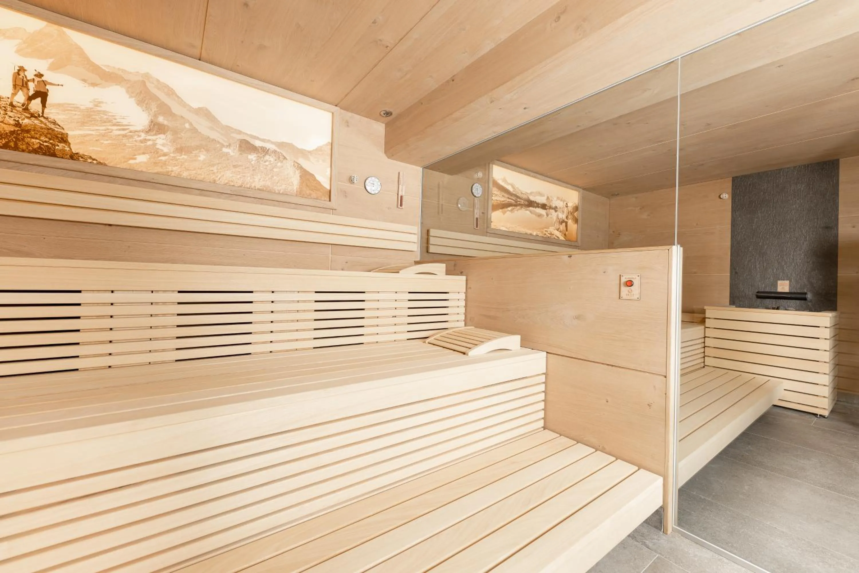 Sauna in Hotel Alphof Stubaital