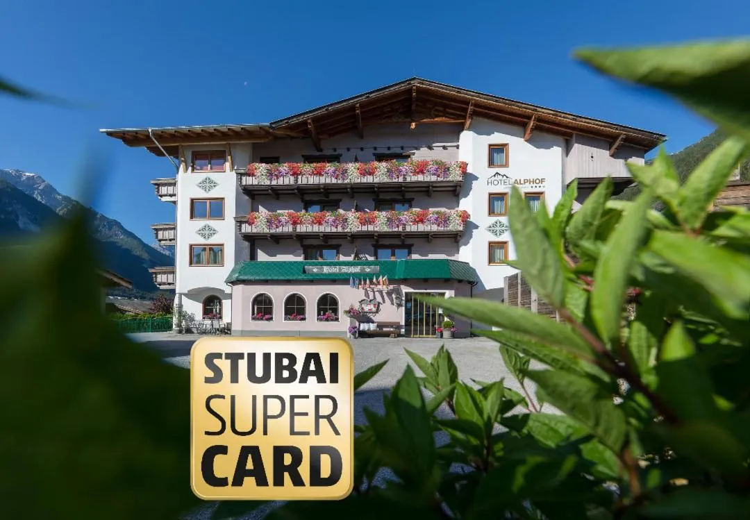 Facade/entrance in Hotel Alphof Stubaital