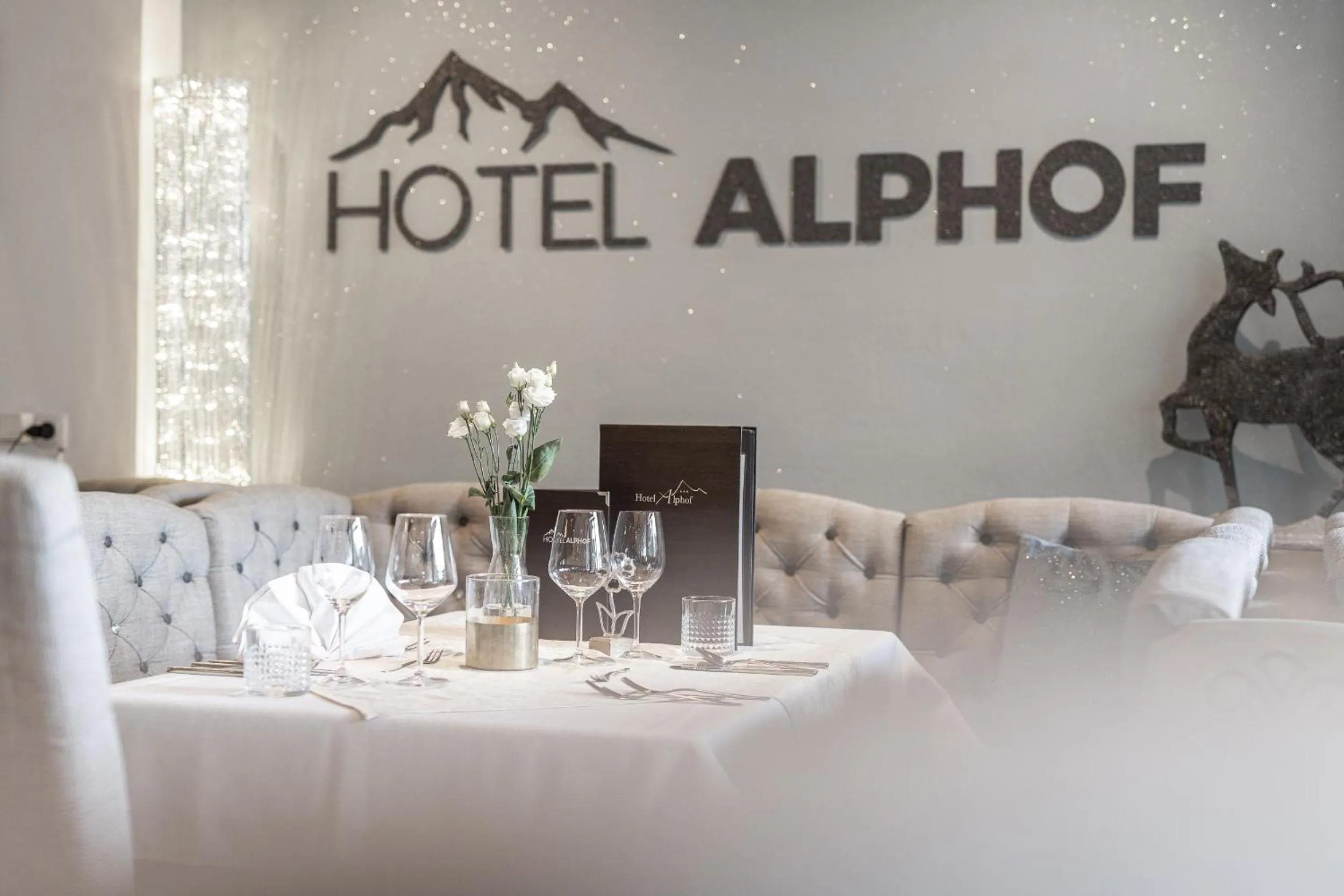 Food and drinks in Hotel Alphof Stubaital