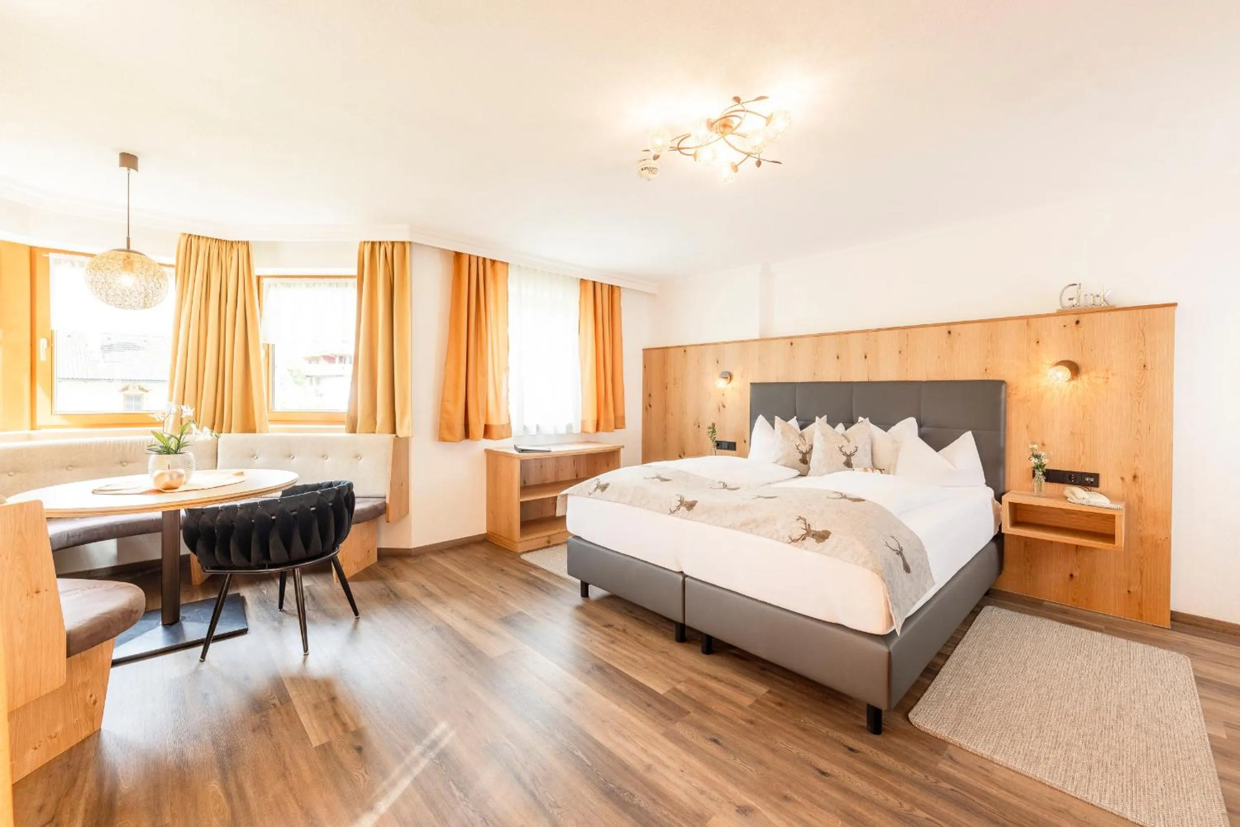 Bed in Hotel Alphof Stubaital