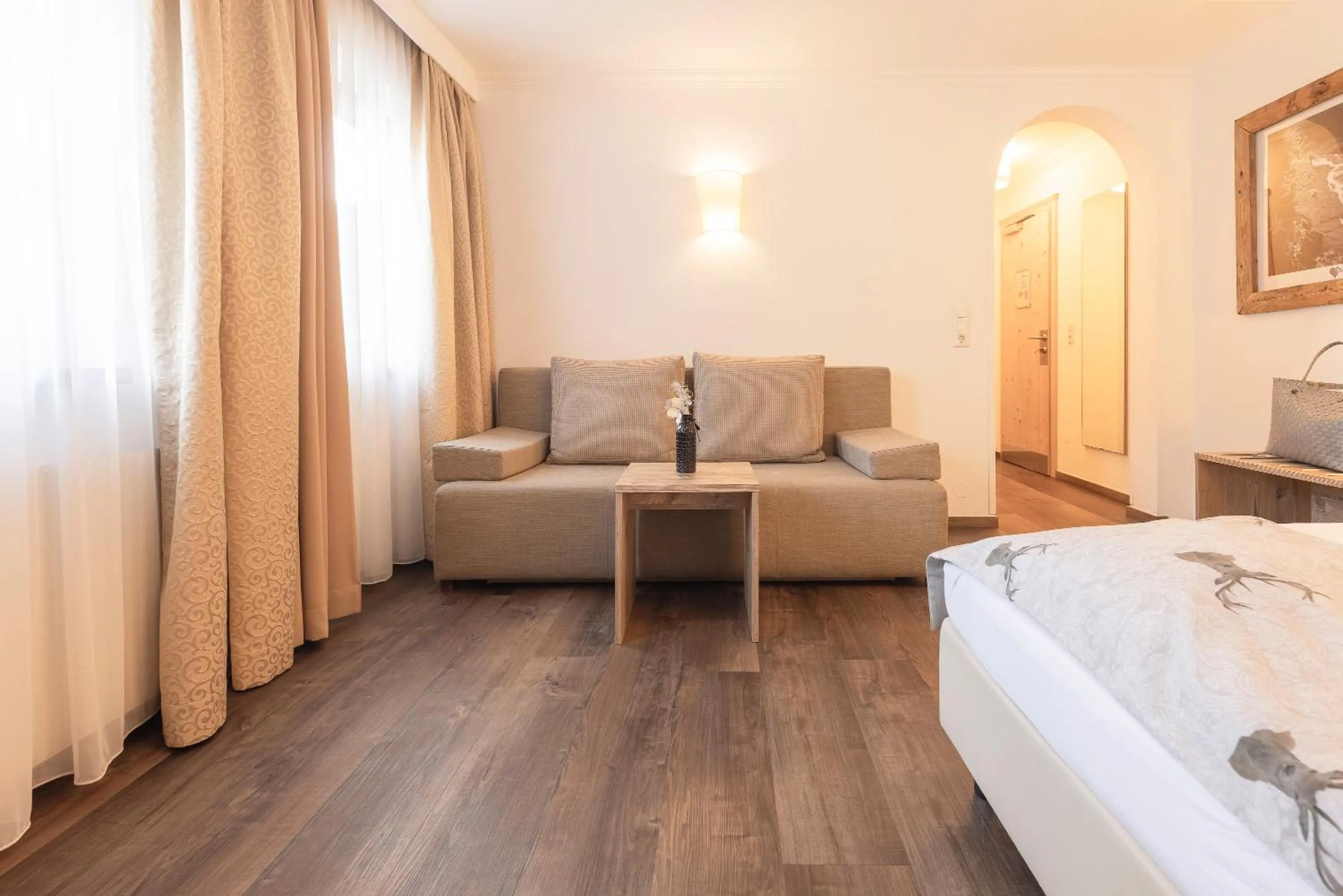 Bed in Hotel Alphof Stubaital