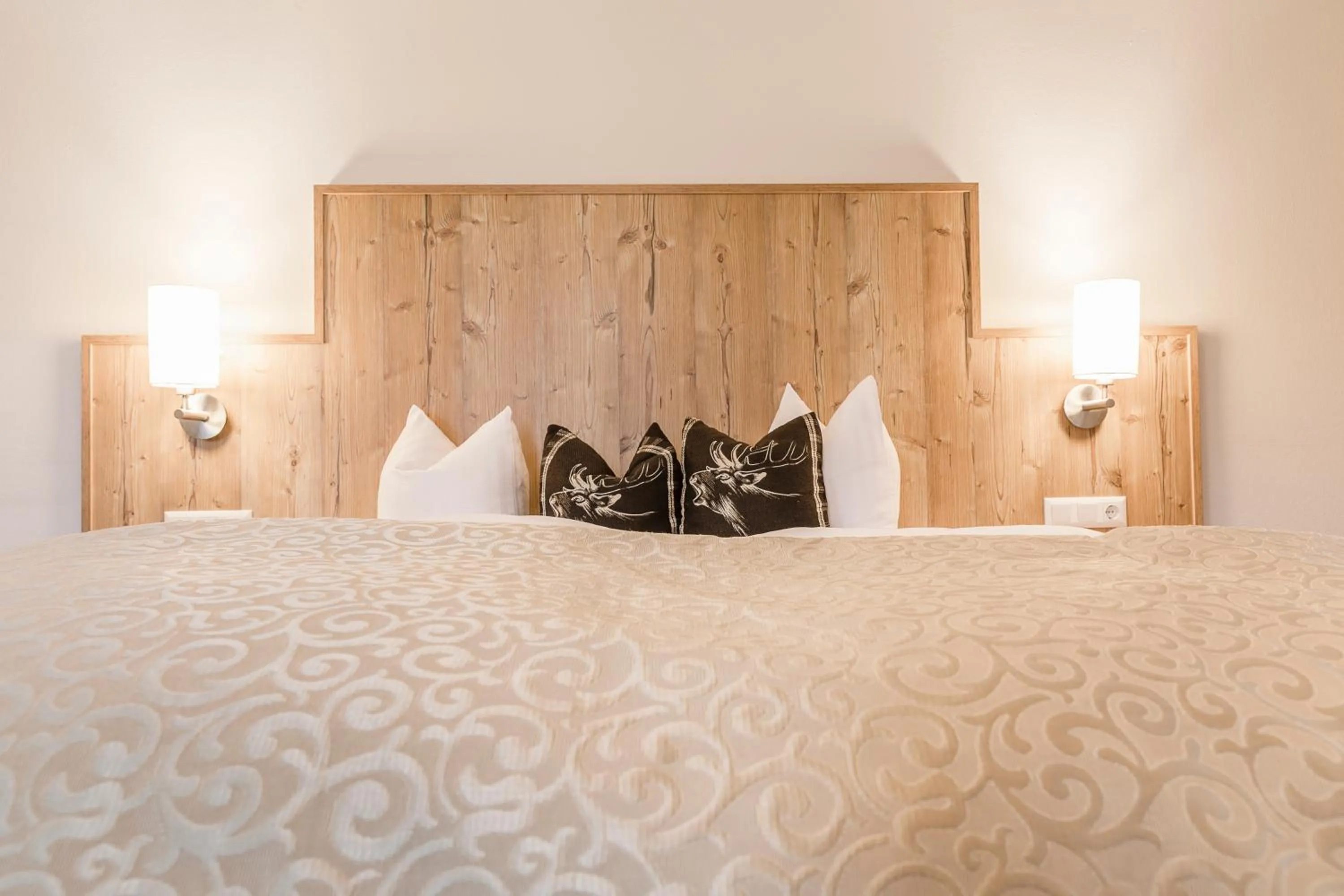 Bed in Hotel Alphof Stubaital