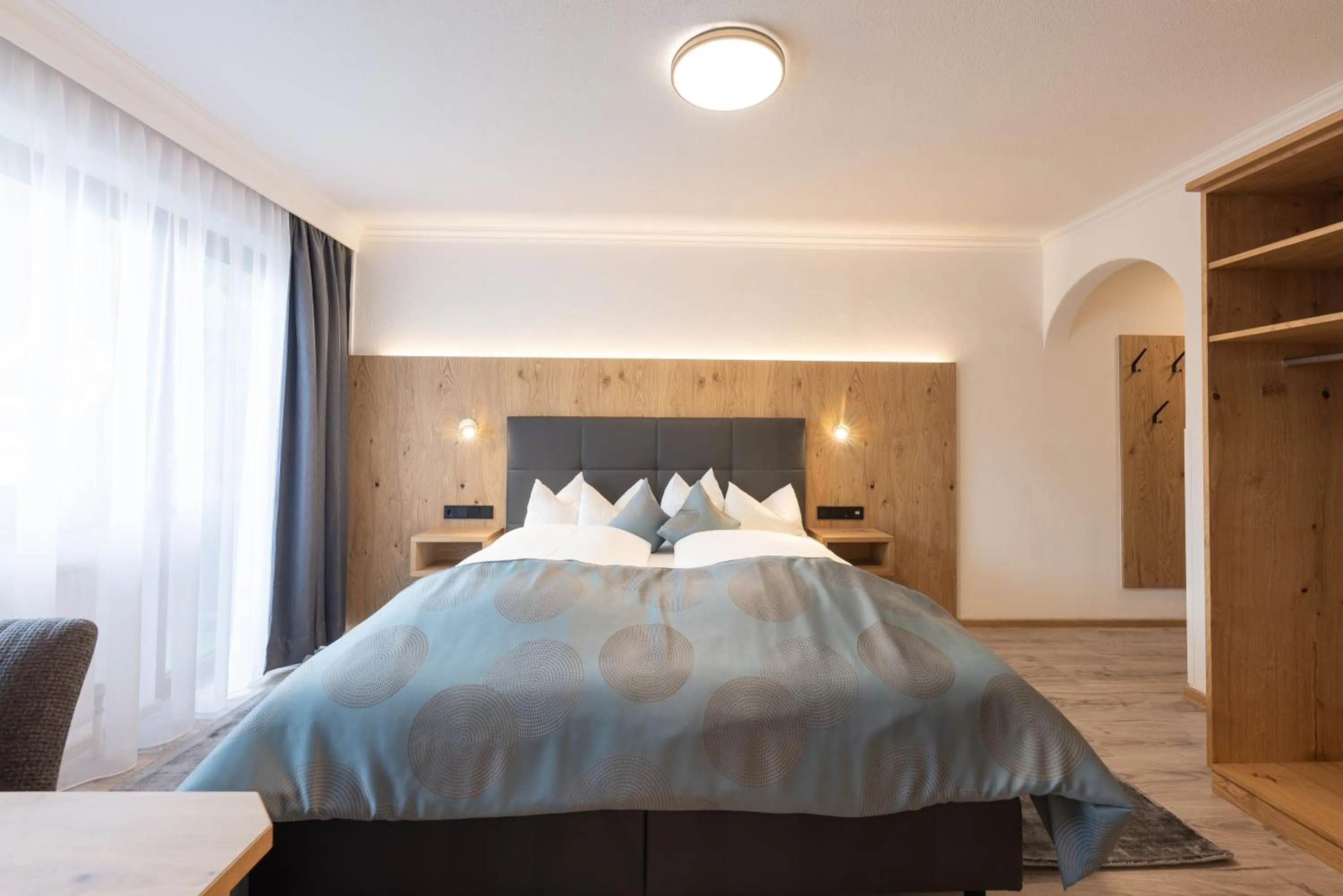 Bed in Hotel Alphof Stubaital