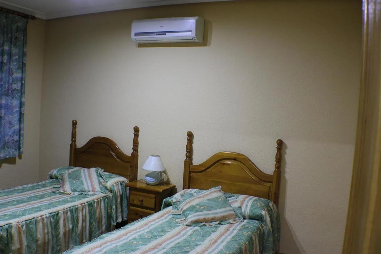 Bed in Hotel Las Nieves