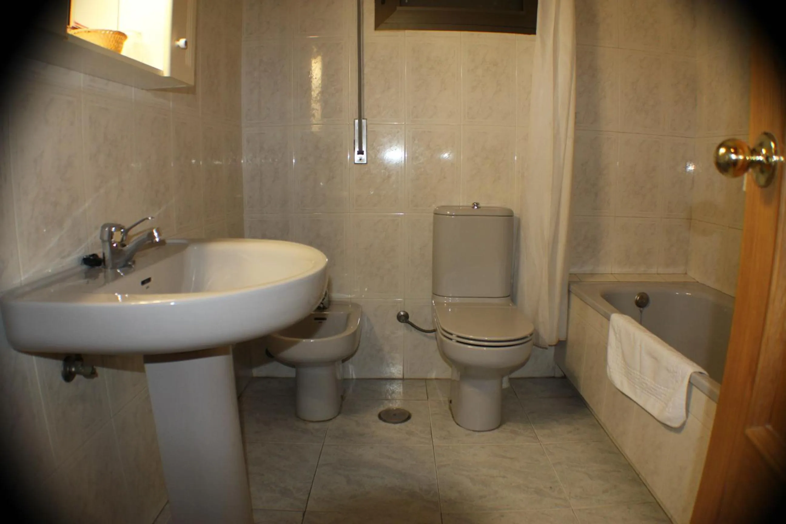 Bathroom in Hotel Las Nieves