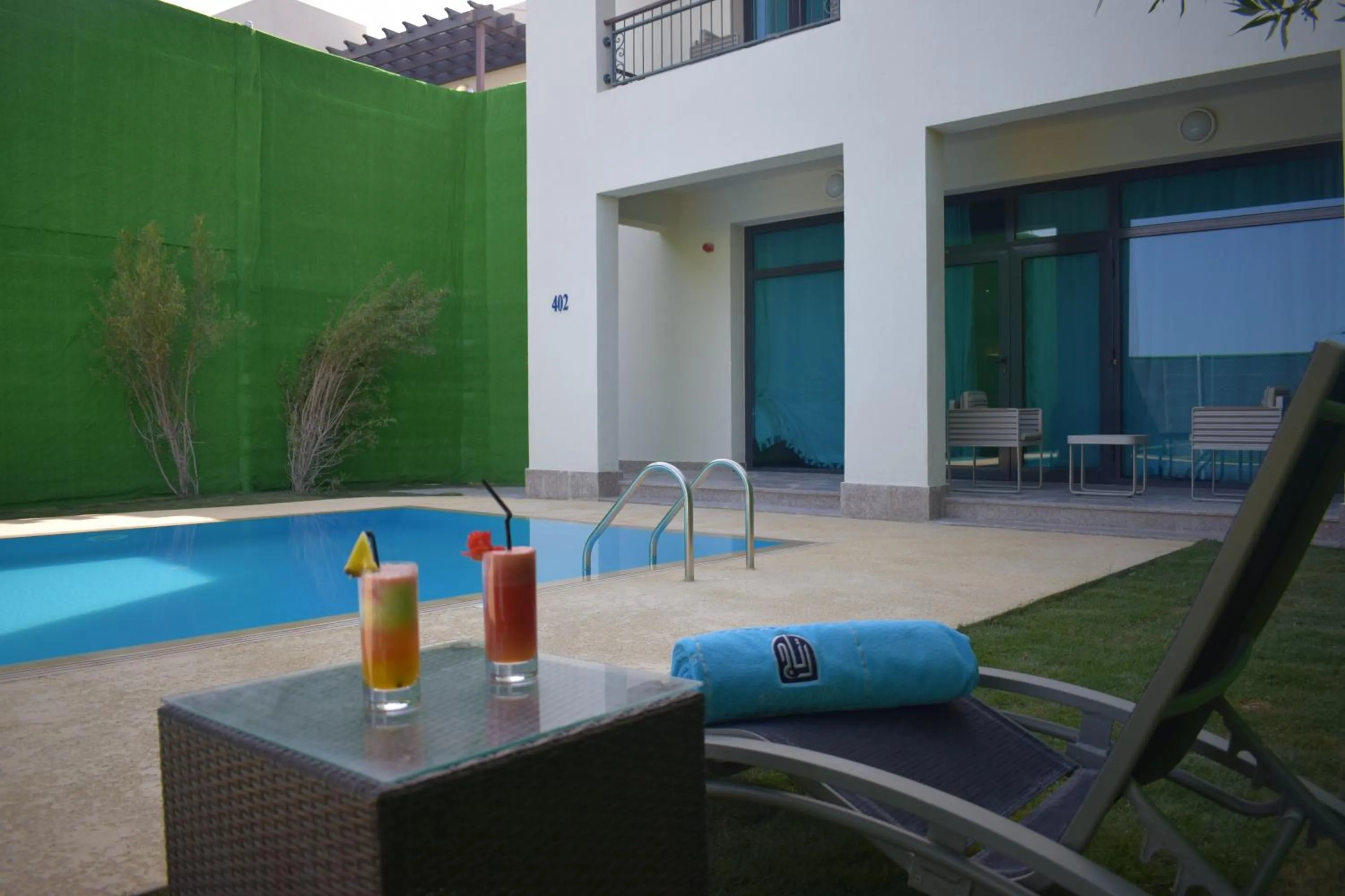 Patio in Retaj Salwa Resort & Spa