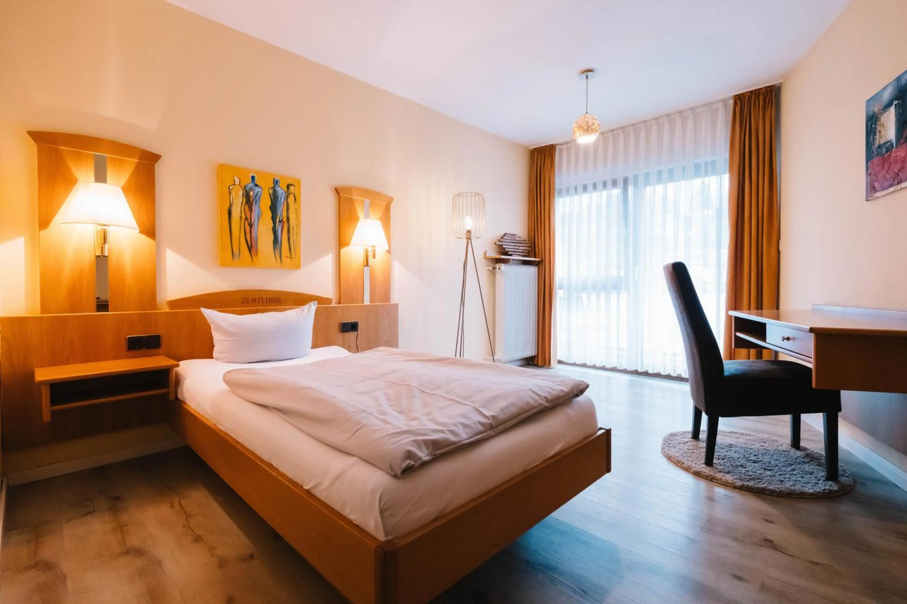 Bed in hotel zentlinde