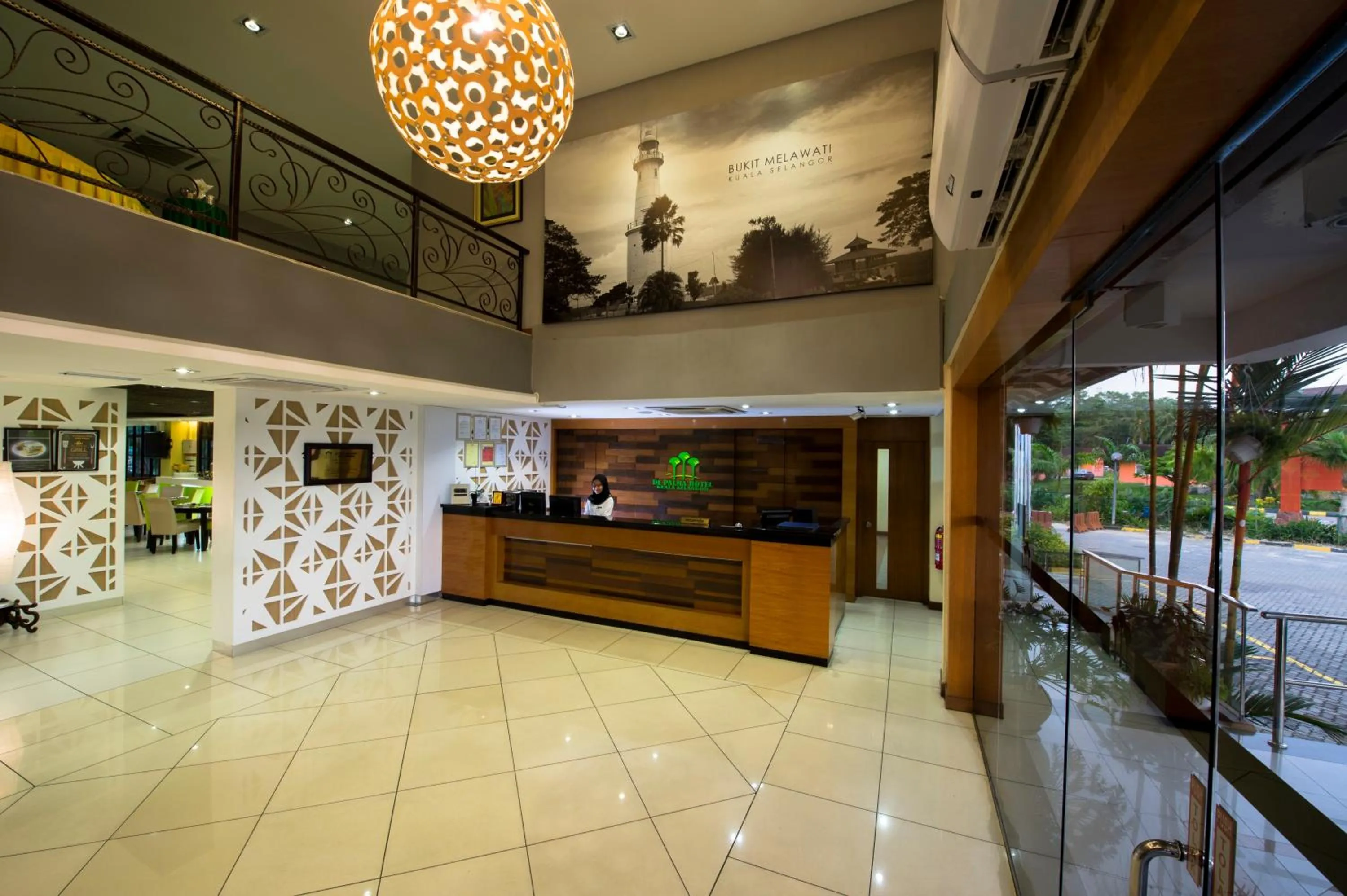 Lobby or reception in De Palma Resort Kuala Selangor
