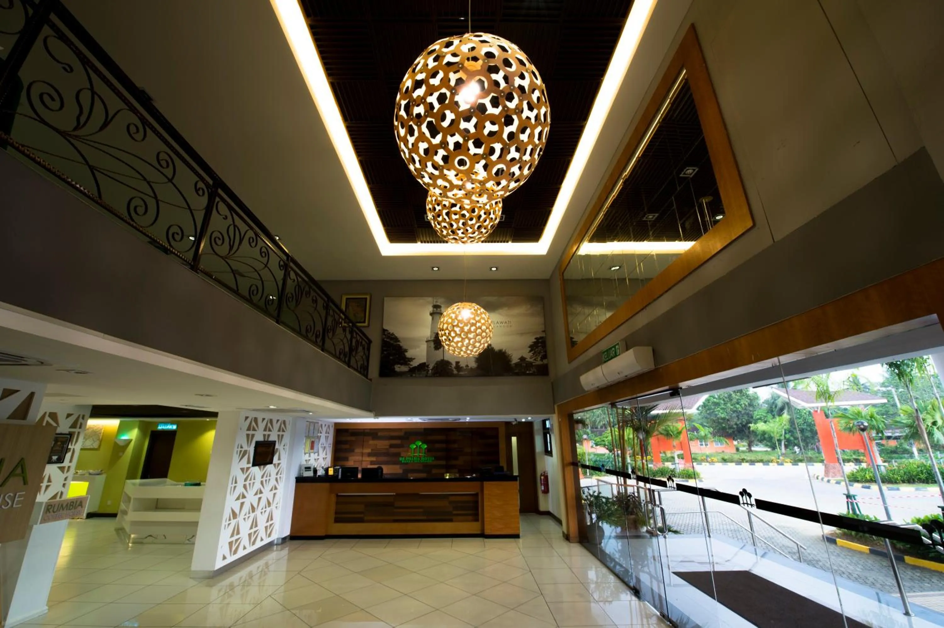 Lobby or reception in De Palma Resort Kuala Selangor