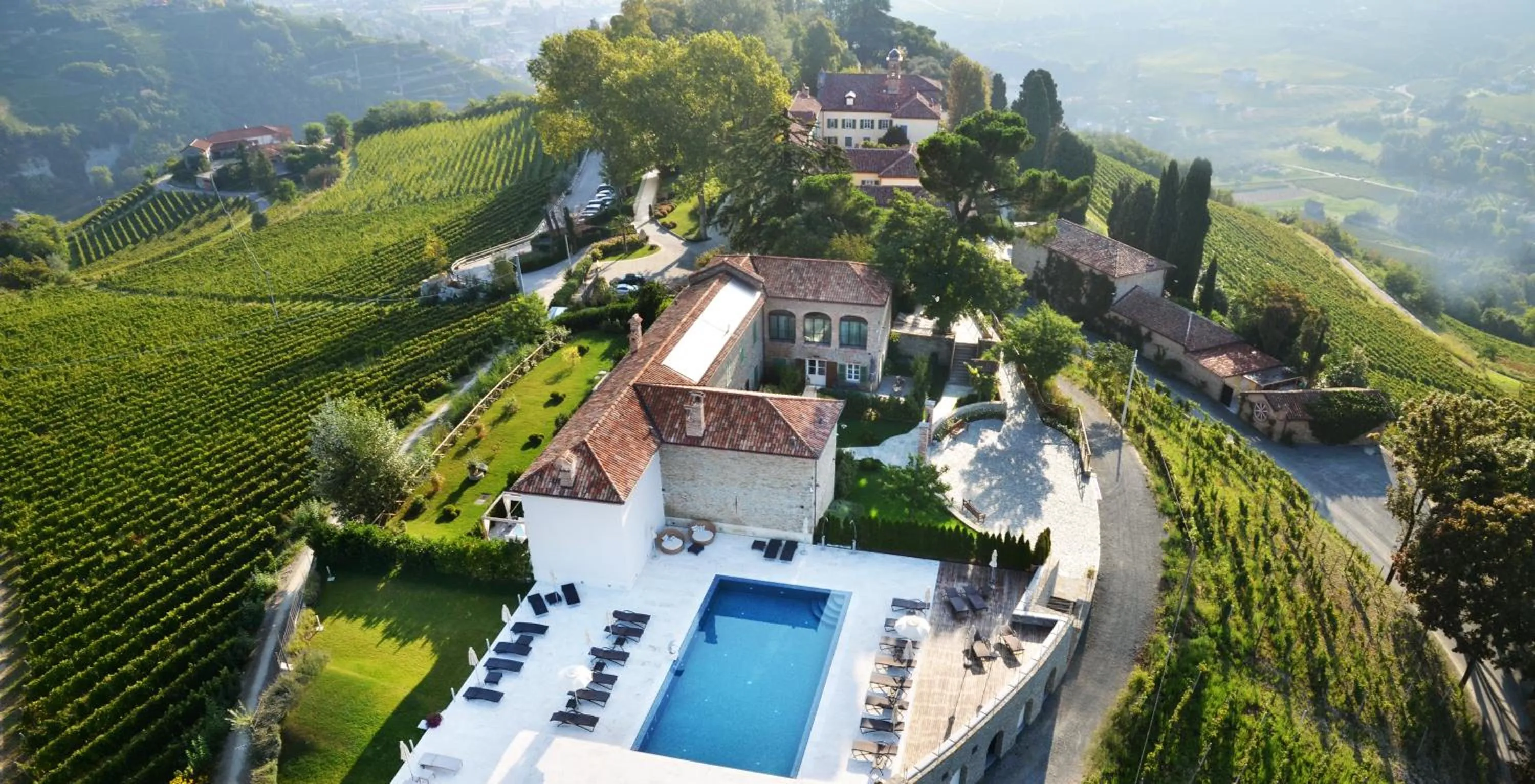 Bird's eye view in Relais San Maurizio