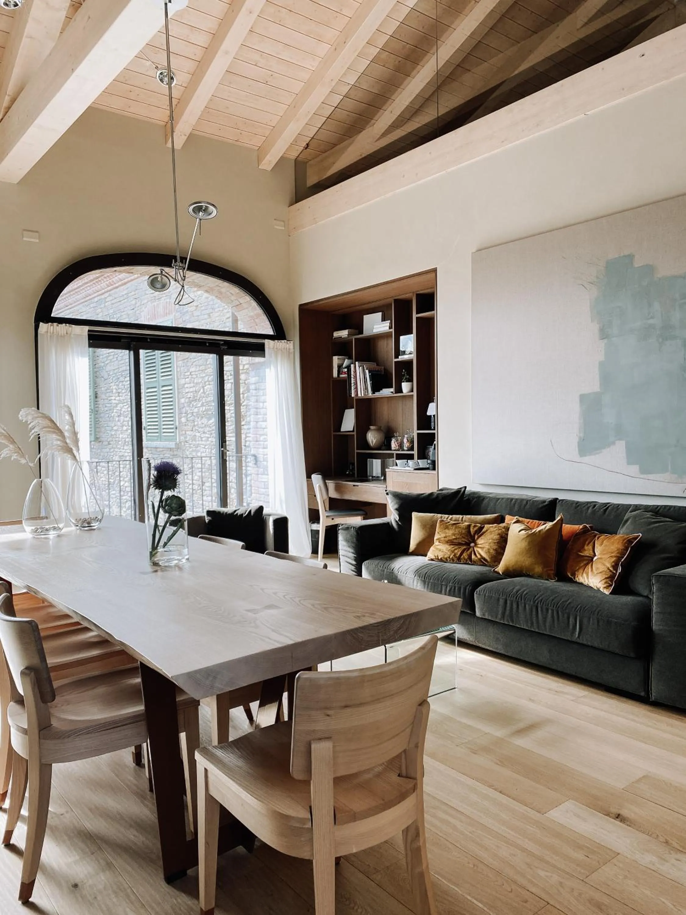 Seating area in Relais San Maurizio