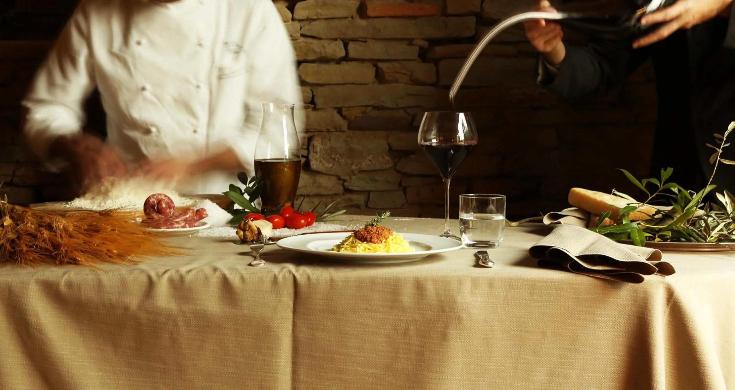 Restaurant/places to eat in Relais San Maurizio