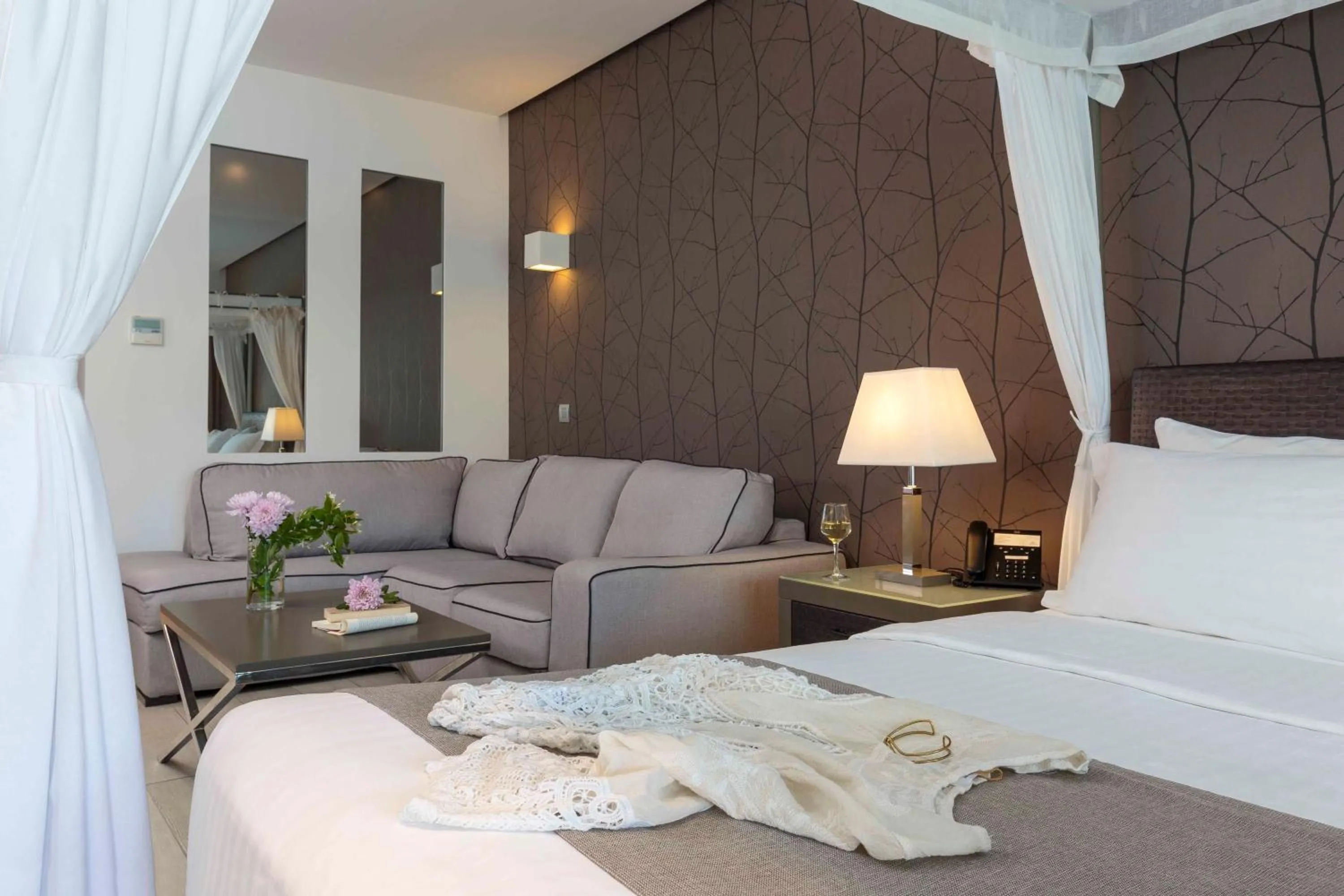 Bed in Princess Andriana Resort & Spa - Ultra All-Inclusive