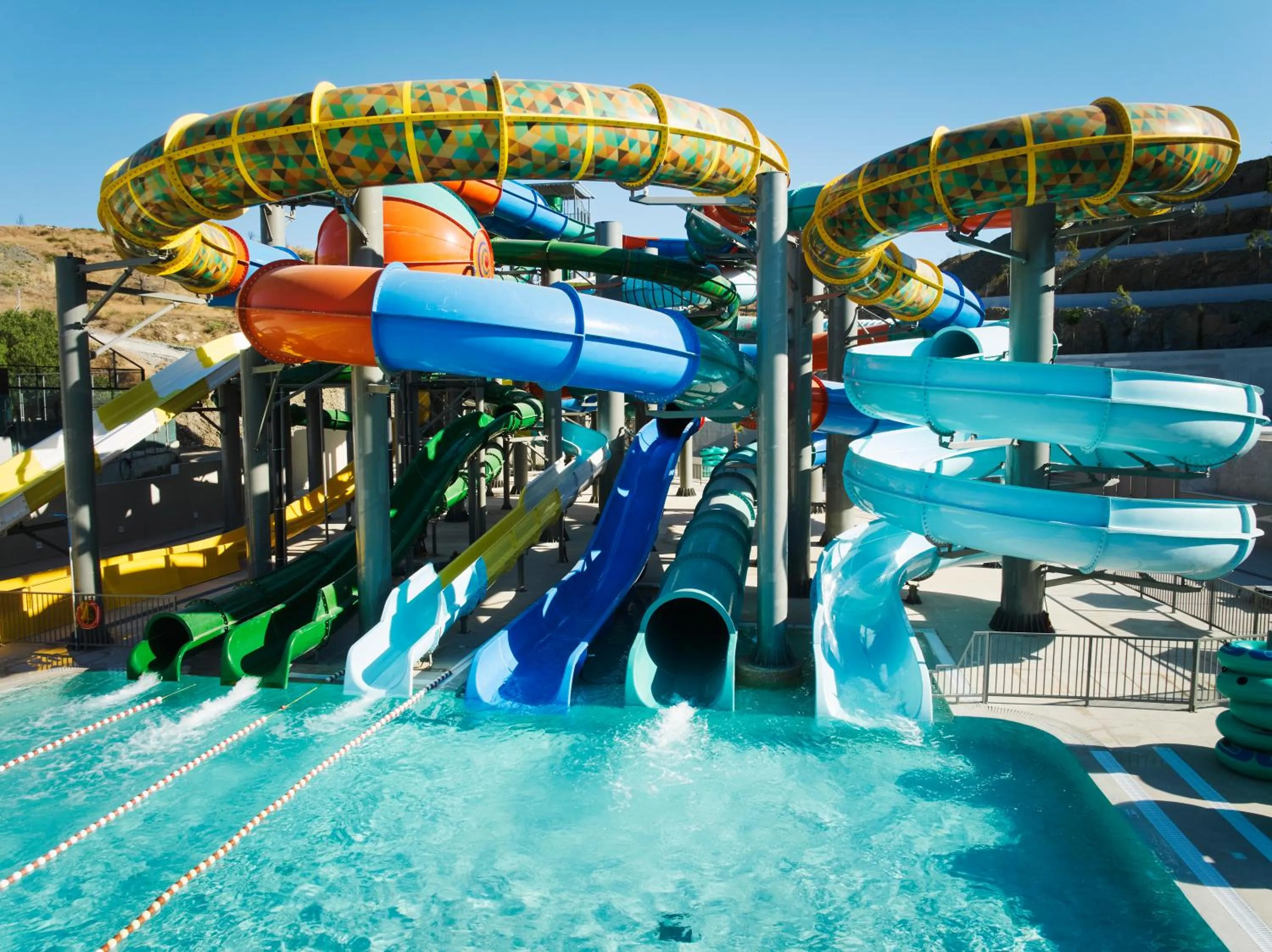 Aqua park in Princess Andriana Resort & Spa - Ultra All-Inclusive