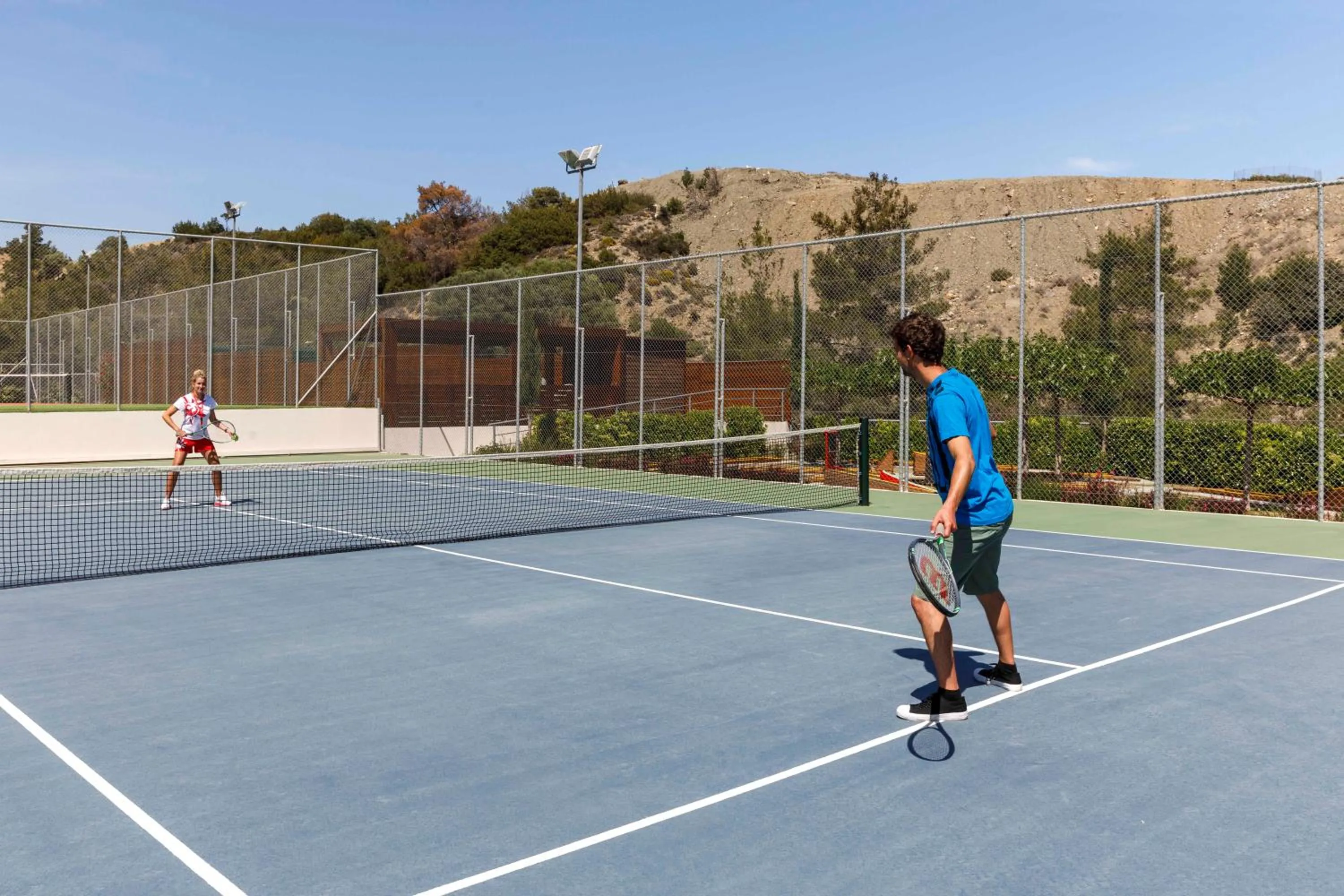 Tennis court in Princess Andriana Resort & Spa - Ultra All-Inclusive