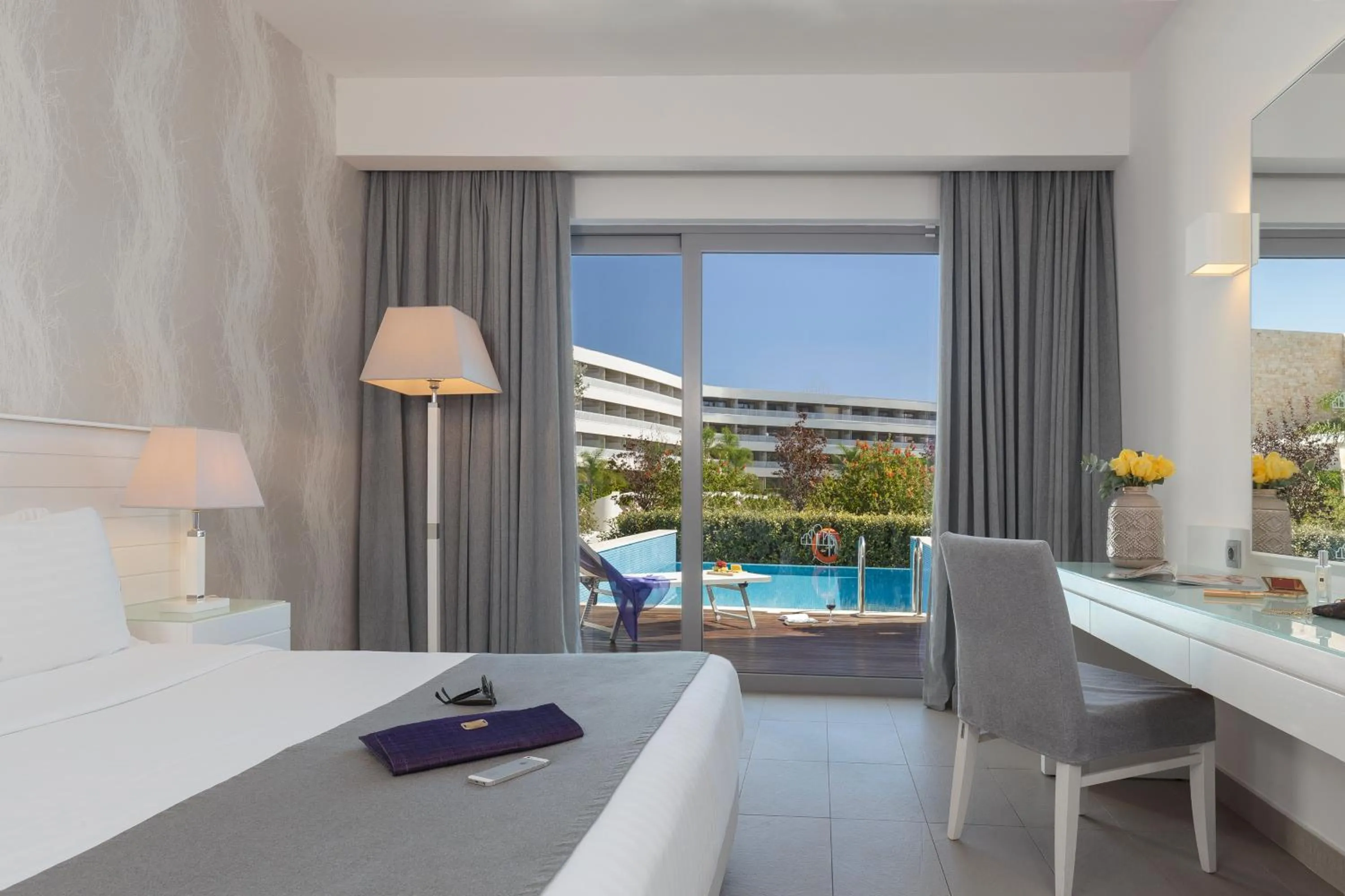Bed in Princess Andriana Resort & Spa - Ultra All-Inclusive