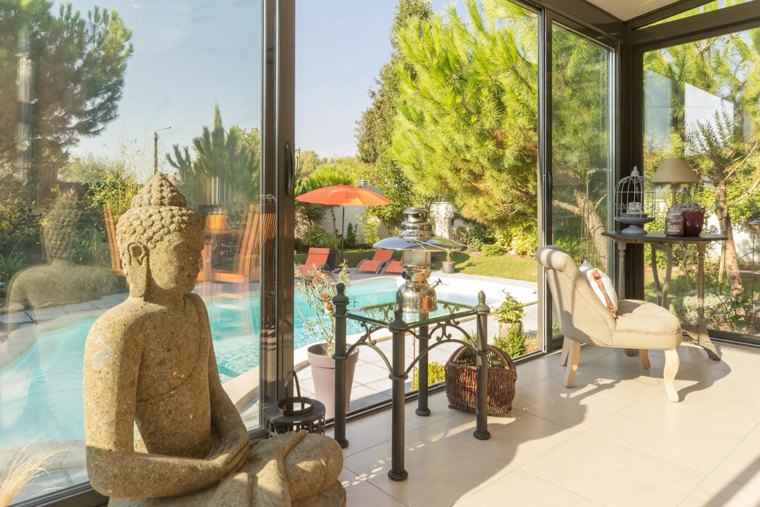 Swimming pool in Le Clos de la Challangette