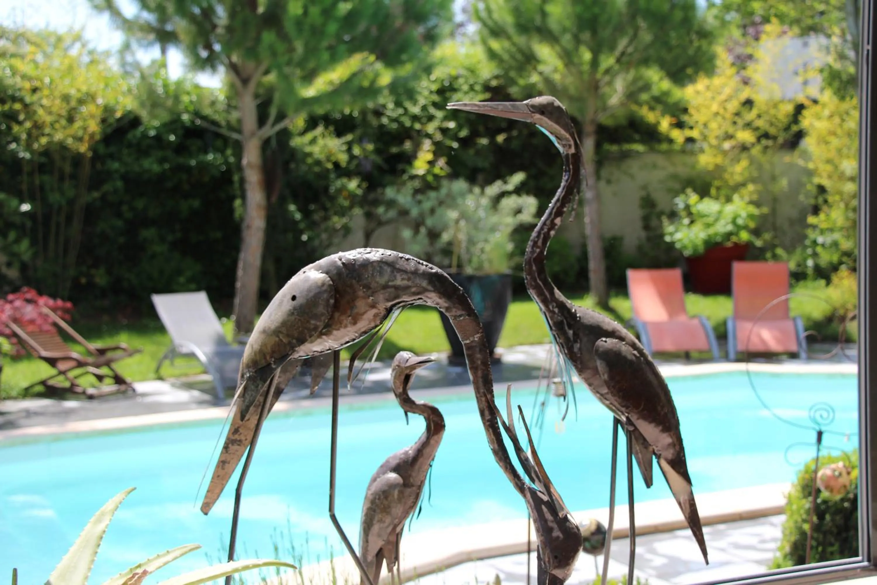 Swimming pool in Le Clos de la Challangette