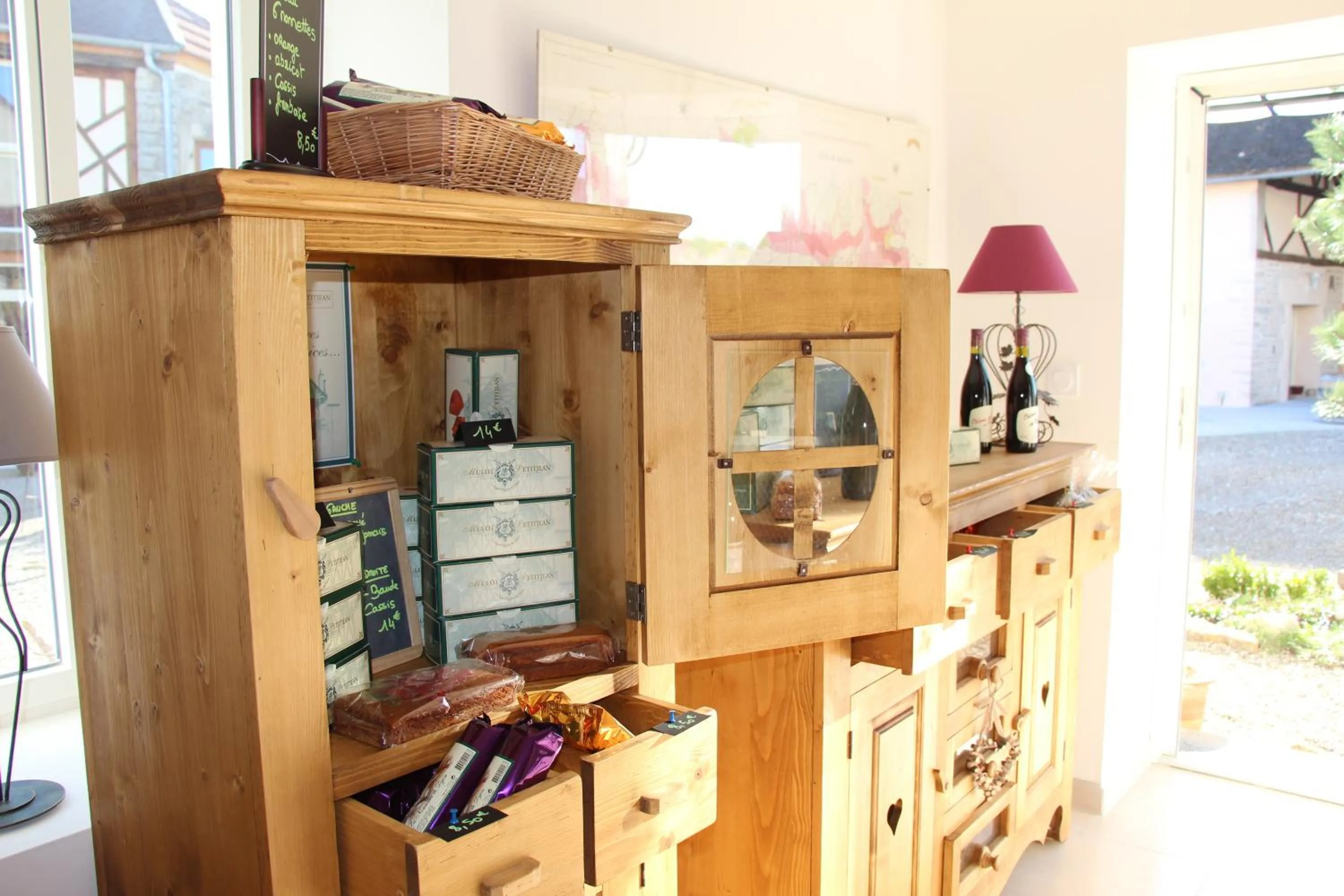 Decorative detail in Le Clos de la Challangette