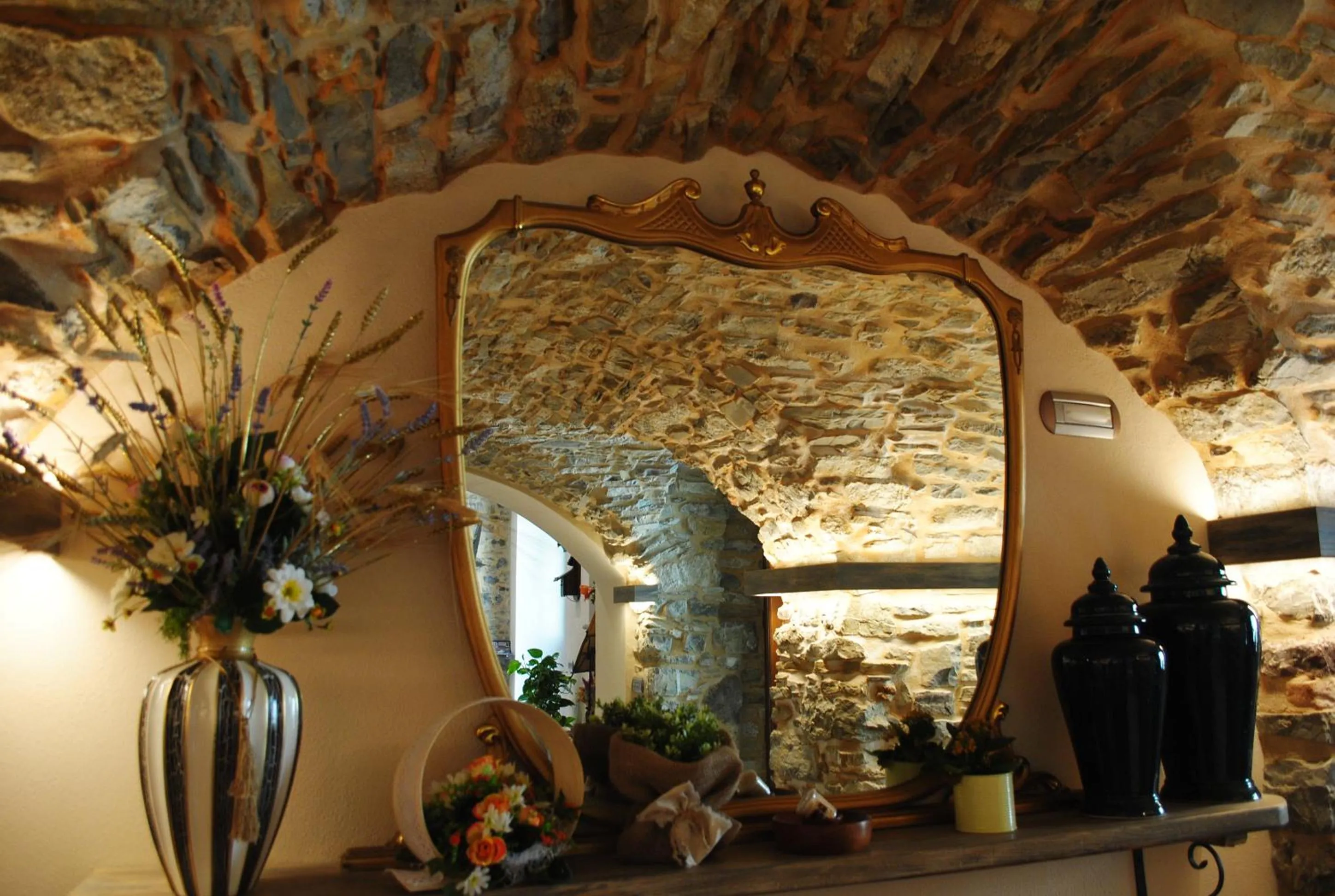 Decorative detail in Cà del grano