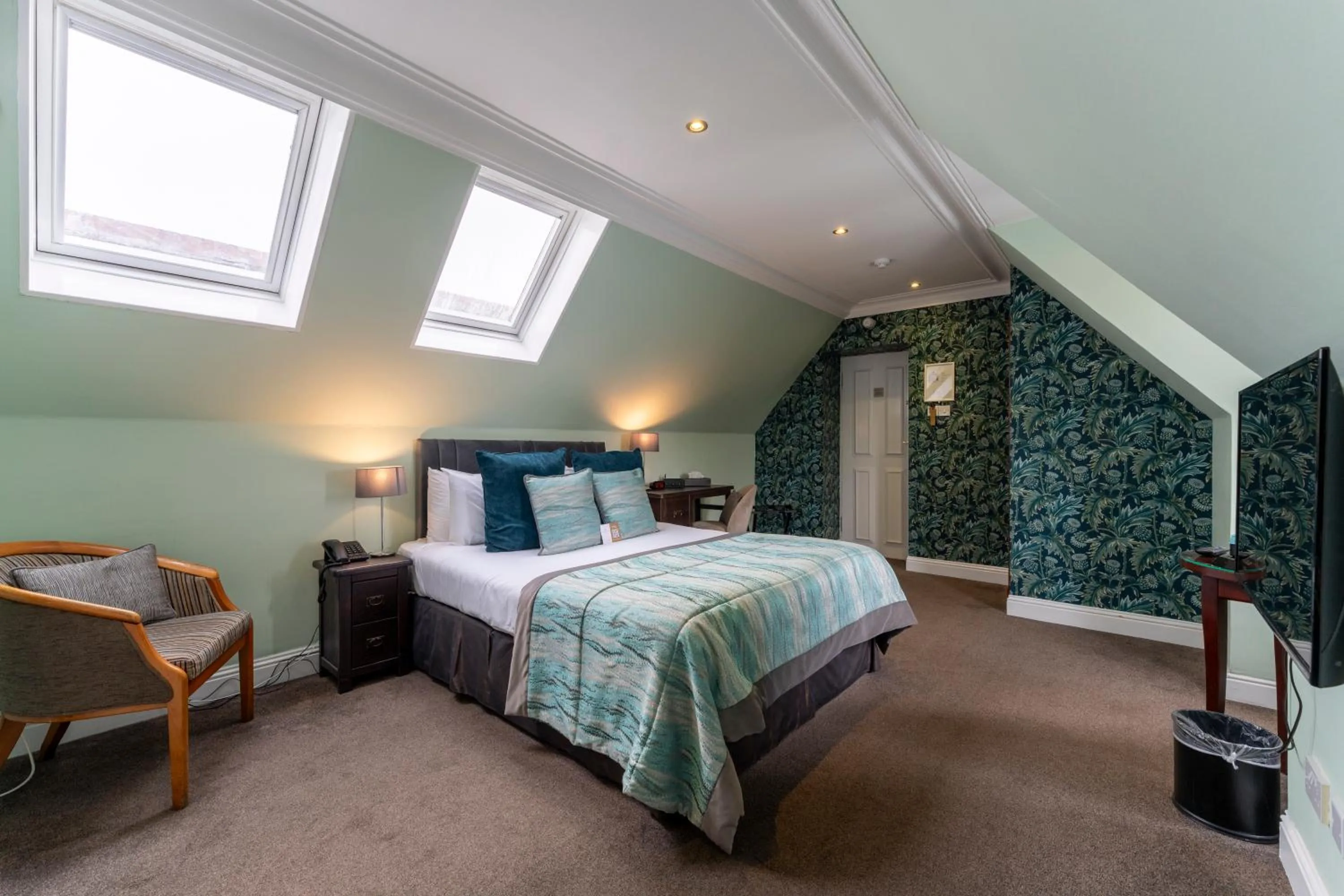 Bedroom, Bed in Sherbrooke Castle Hotel