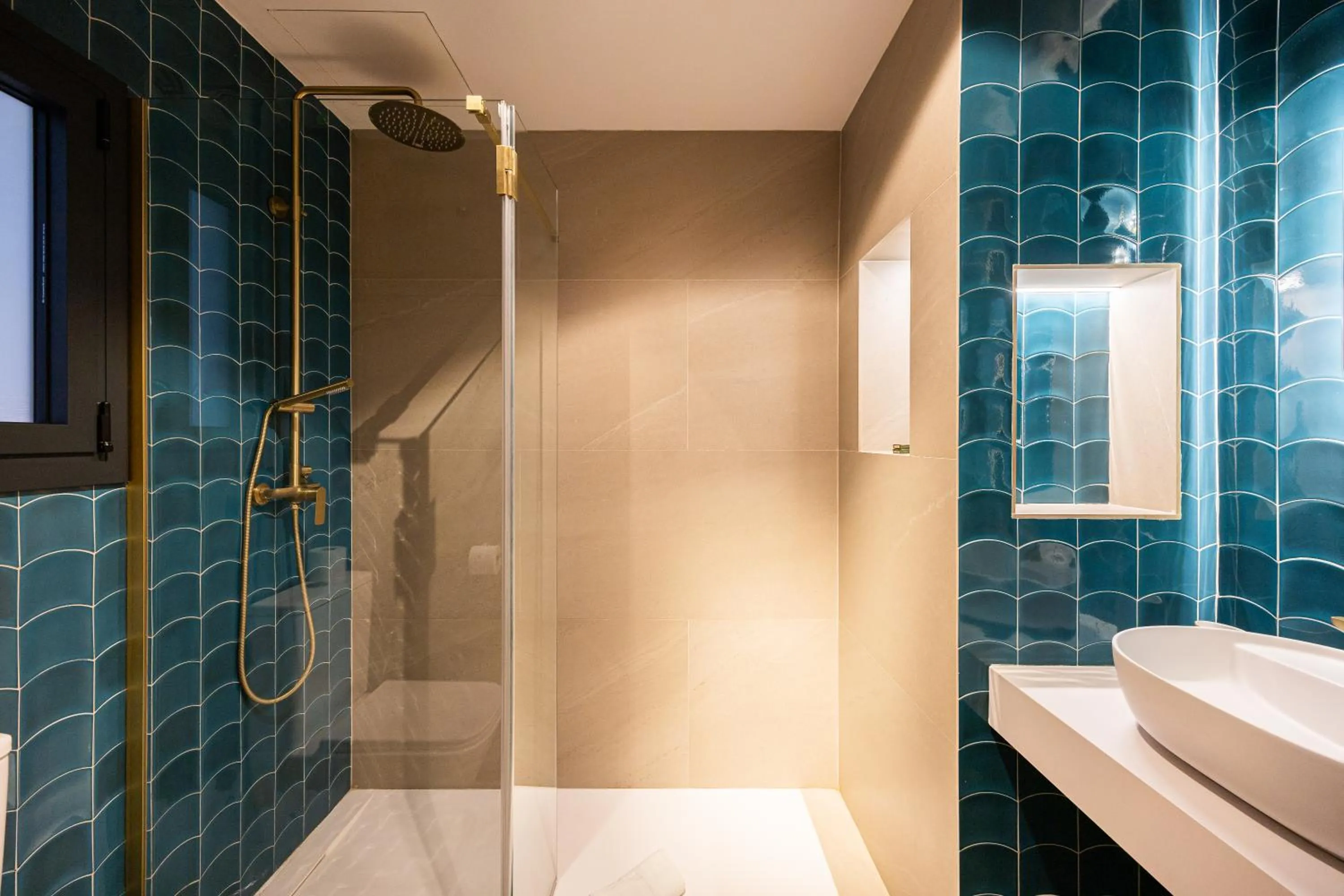 Bathroom in Hostal Barcelona Centro