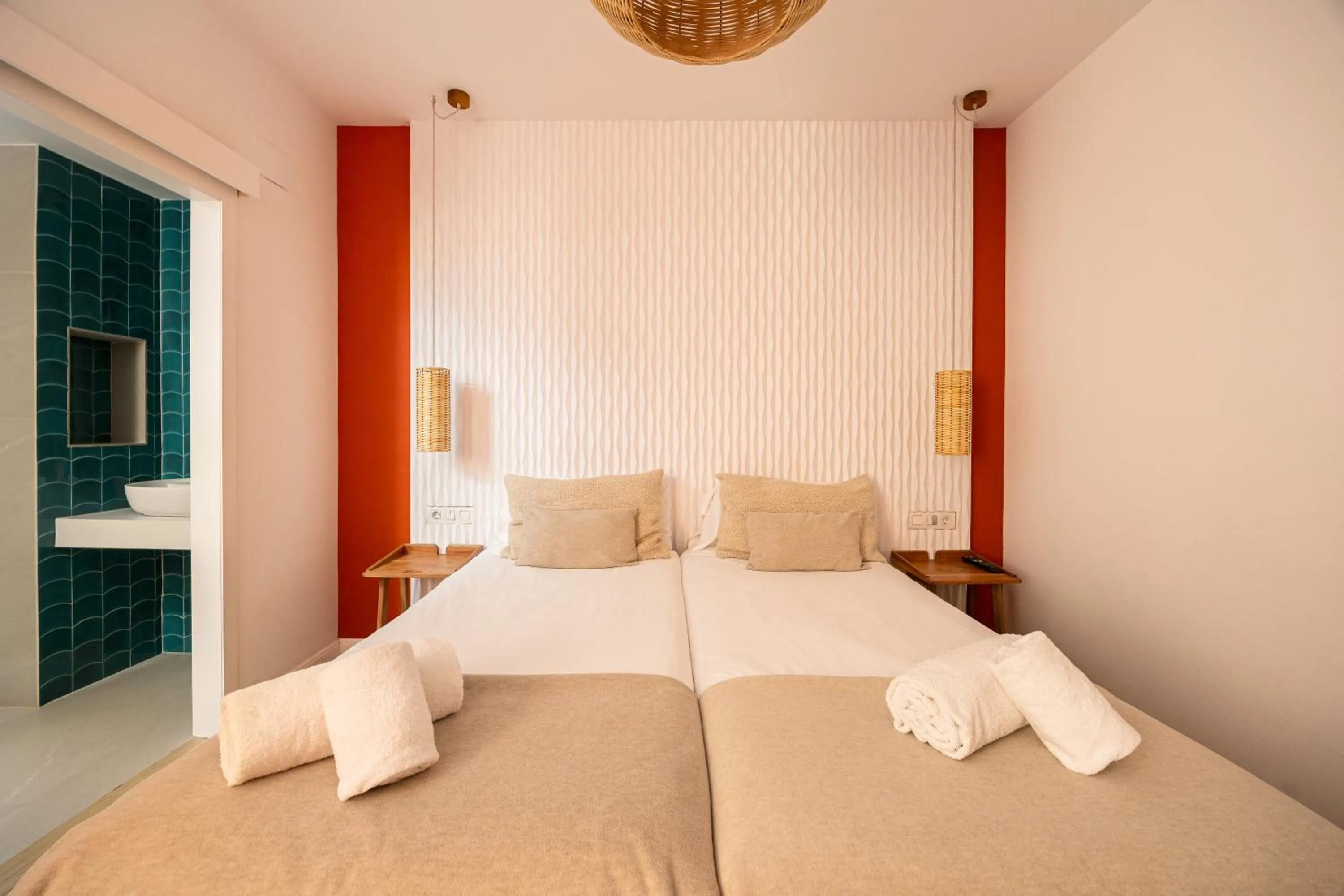 Bed in Hostal Barcelona Centro