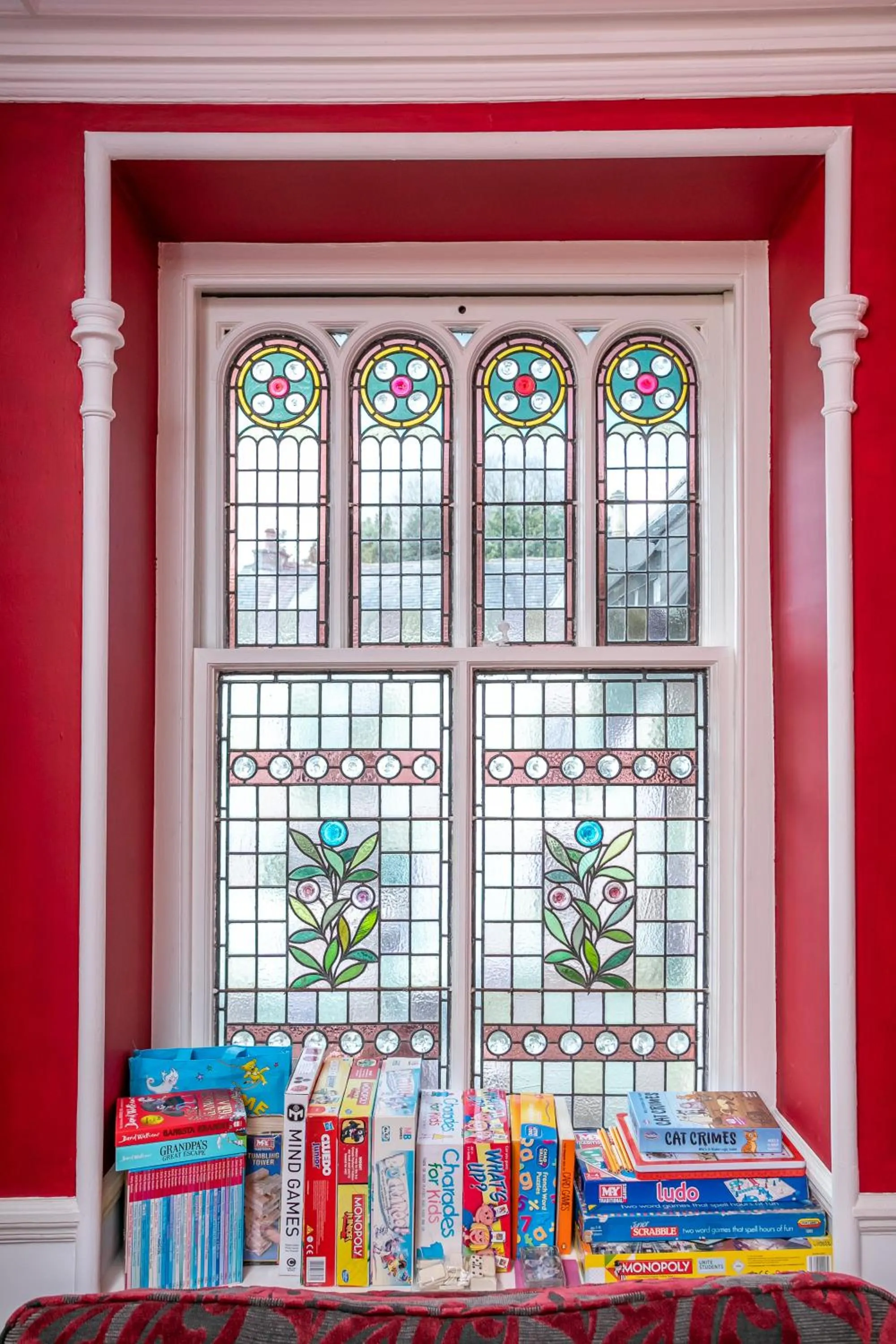 Decorative detail in Elim Bank Guest House