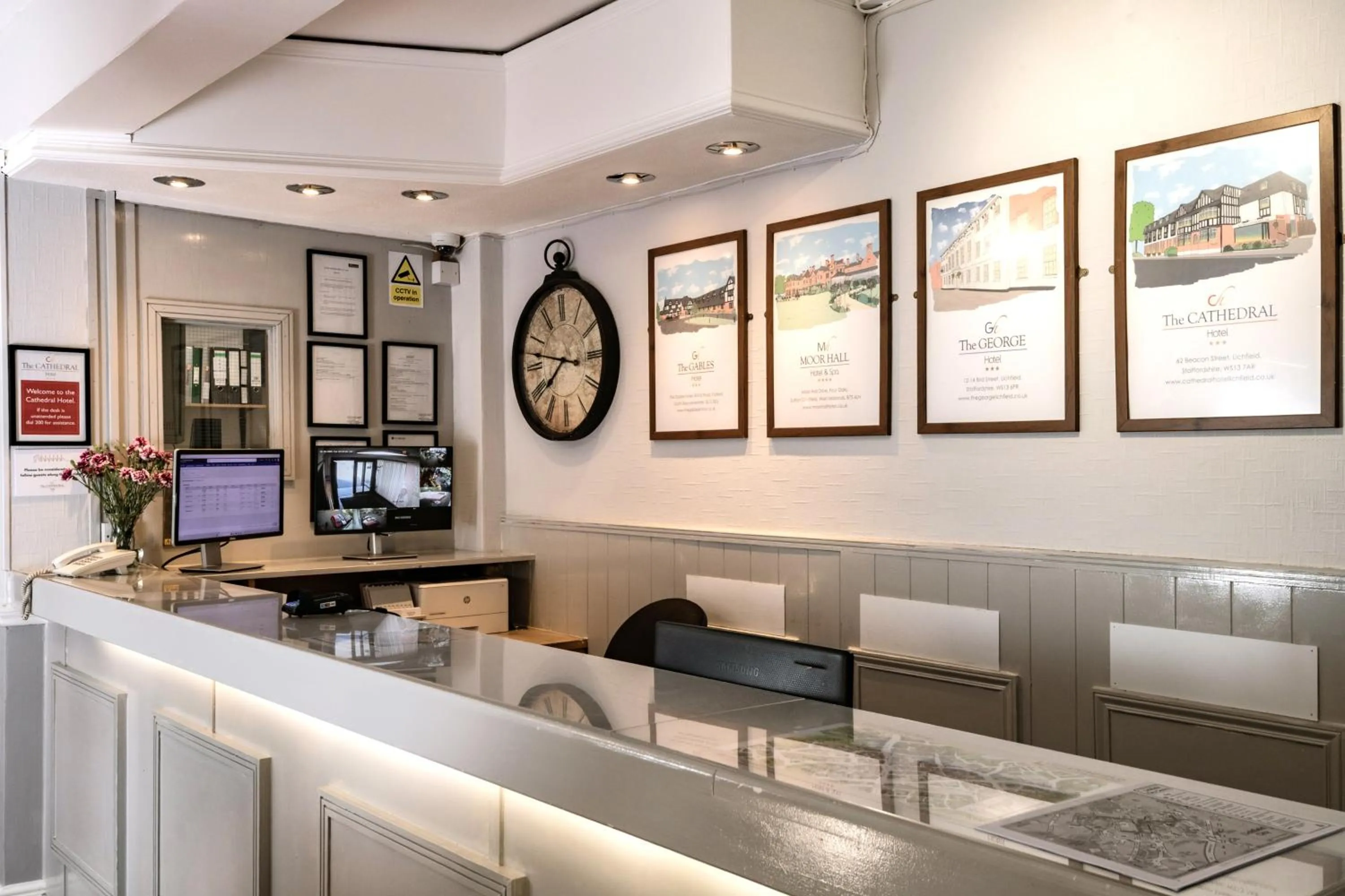 Lobby or reception in The Cathedral Hotel